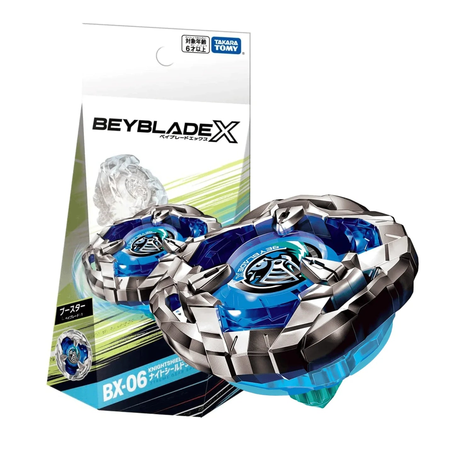 Beyblade X BX-06 : Booster Knight Shield 3-80N - ChitoroShop
