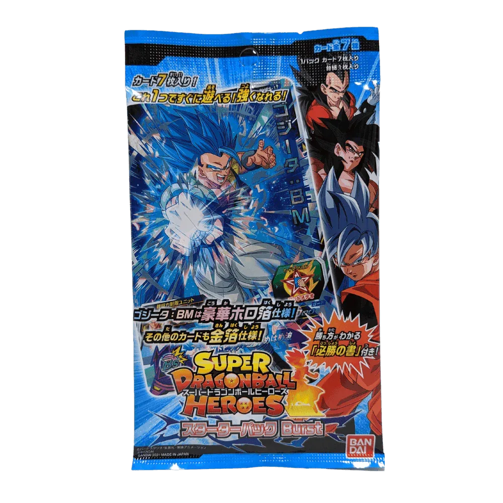 Booster | Super Dragon Ball Heroes | Starter Pack Burst - ChitoroShop