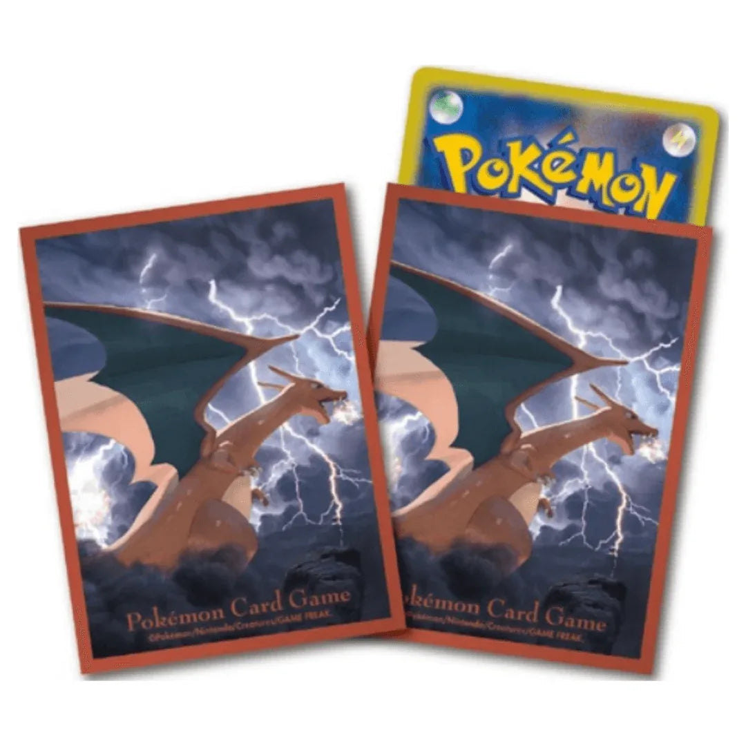 Card Sleeves Pokémon | Flying Charizard - ChitoroShop