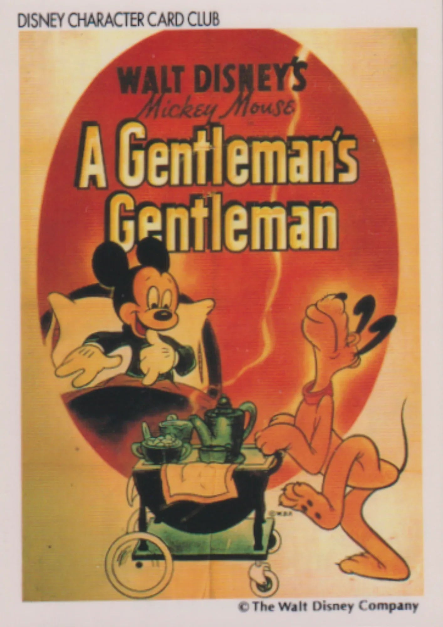 Disney Character Card Club Amada - A Gentleman's Gentleman - ChitoroShop