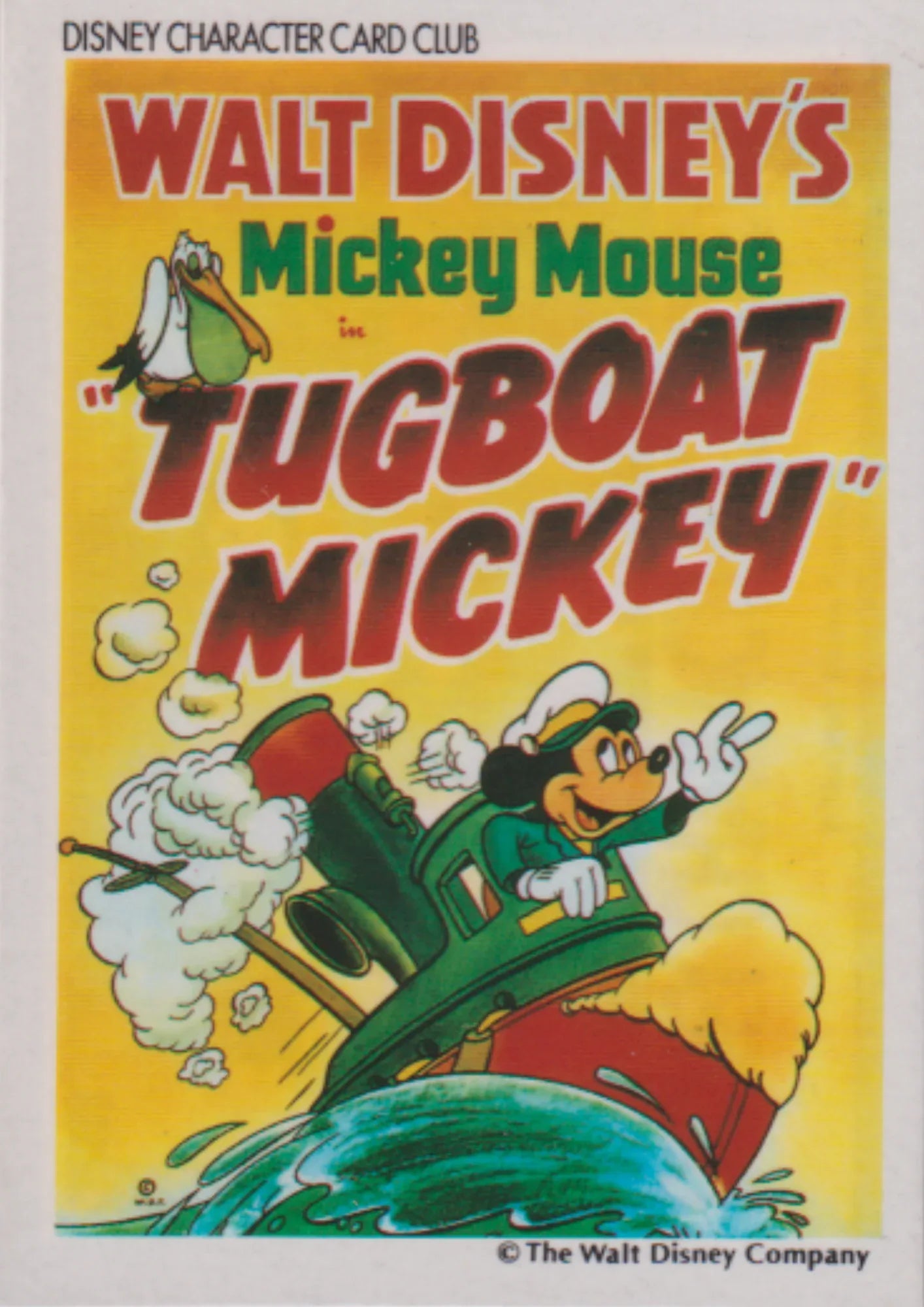 Disney Character Card Club Amada - Mickey Mouse : Tugboat Mickey - ChitoroShop