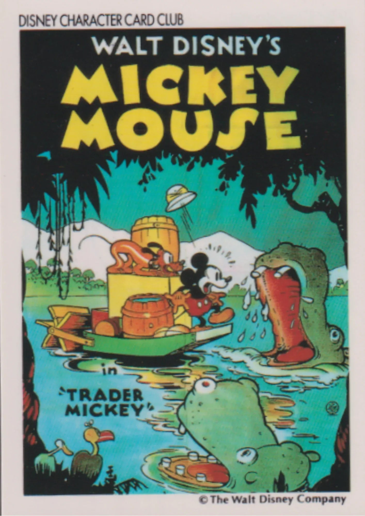 Disney Character Card Club Amada - Mickey Mouse in Trader Mickey - ChitoroShop