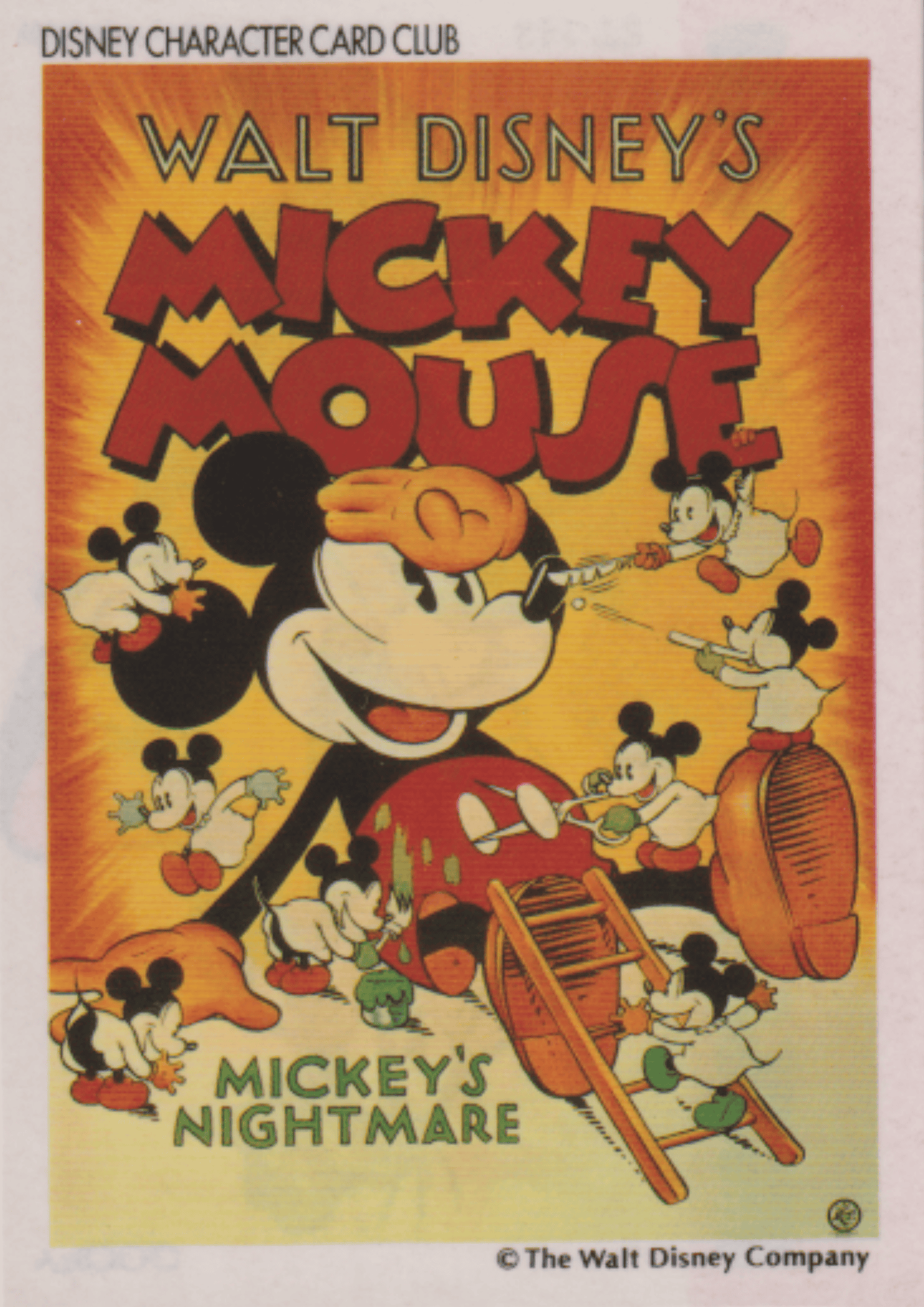 Disney Character Card Club Amada - Mickey Mouse : Mickey Nightmare