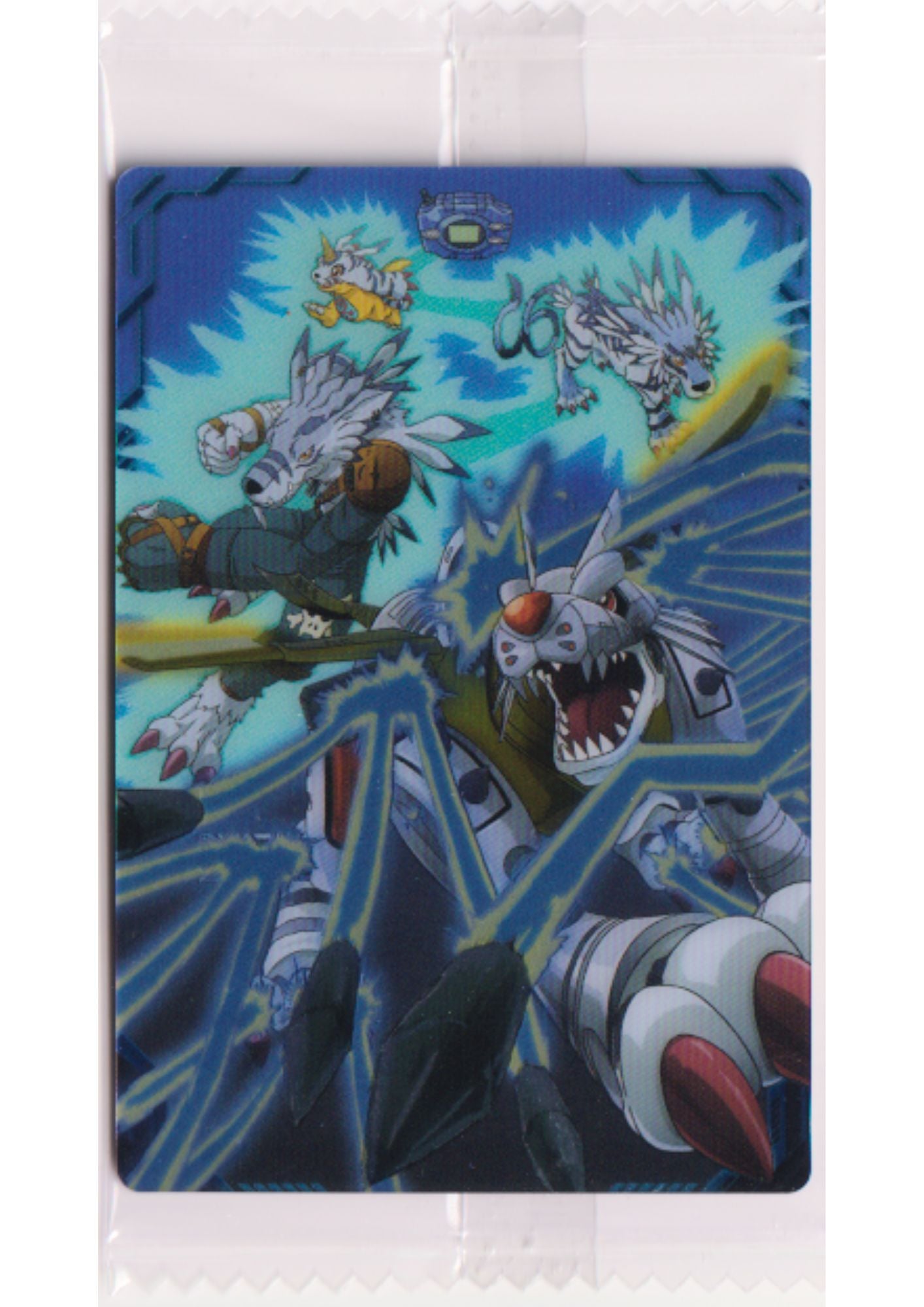 Metalgarumon No.17 | Digimon Bandai Wafer Card