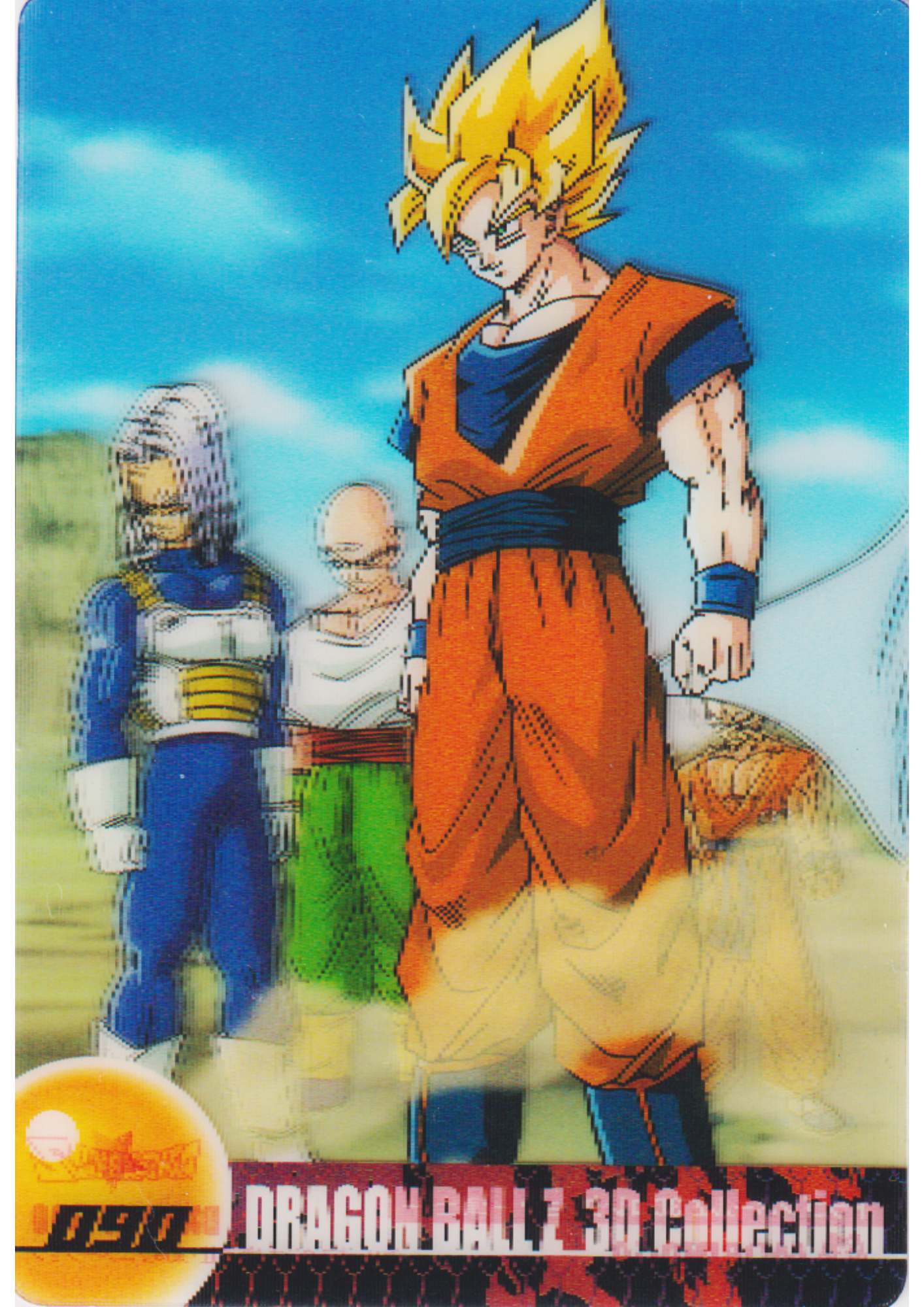 Son Goku 090 (DX3D-17-090) | Morinaga Dragon Ball Z 3D Collection