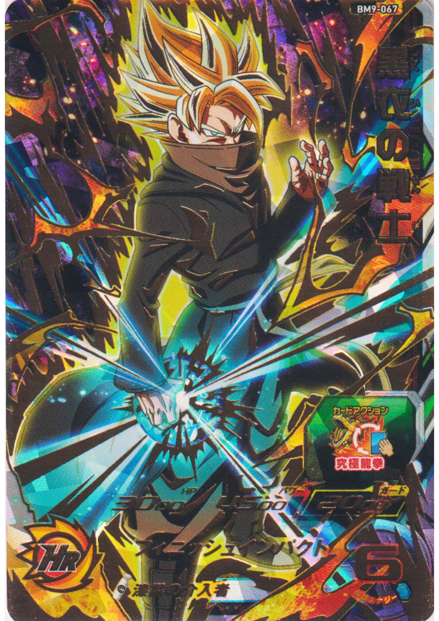 Warrior in Black BM9-067 UR | SDBH