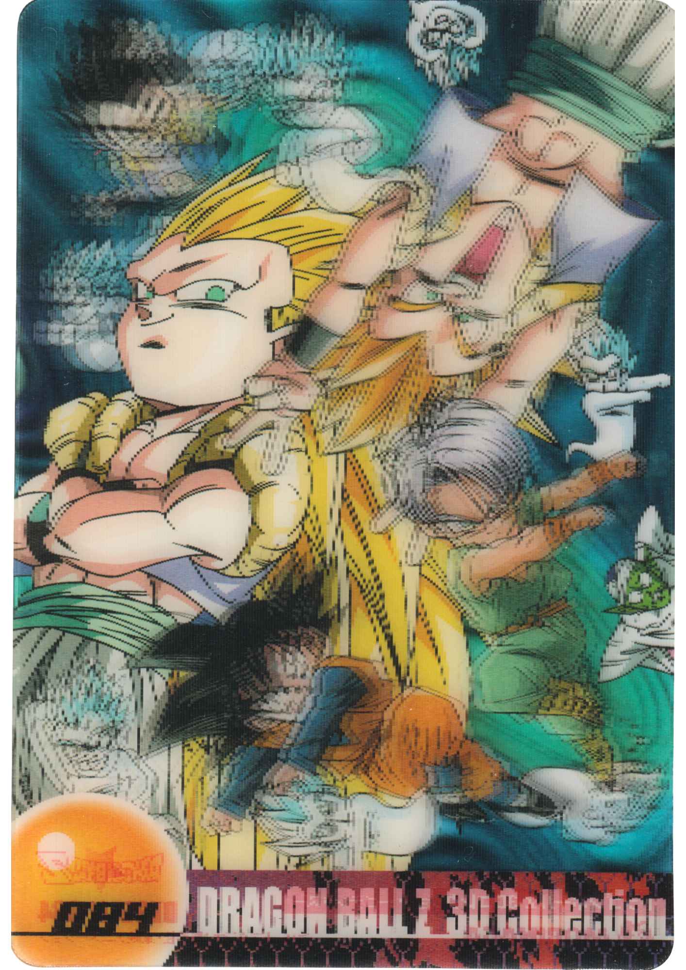 Gotenks 084 (DX3D-11-084) | Morinaga Dragon Ball Z 3D Collection