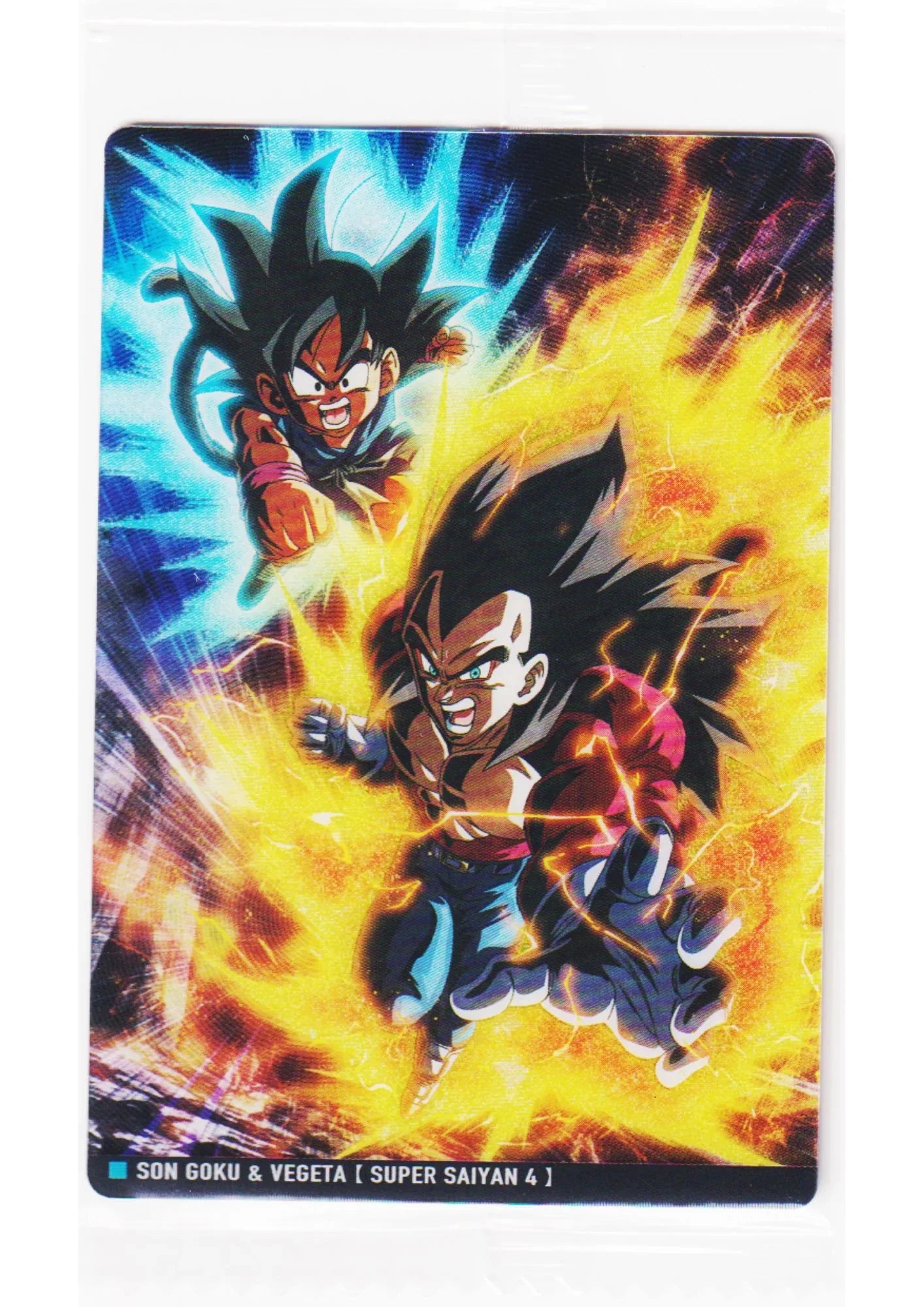 Son Goku & Vegeta (Super Saiyan 4 ) 9-22 R | Itajaga Dragon Ball Vol.9 - ChitoroShop