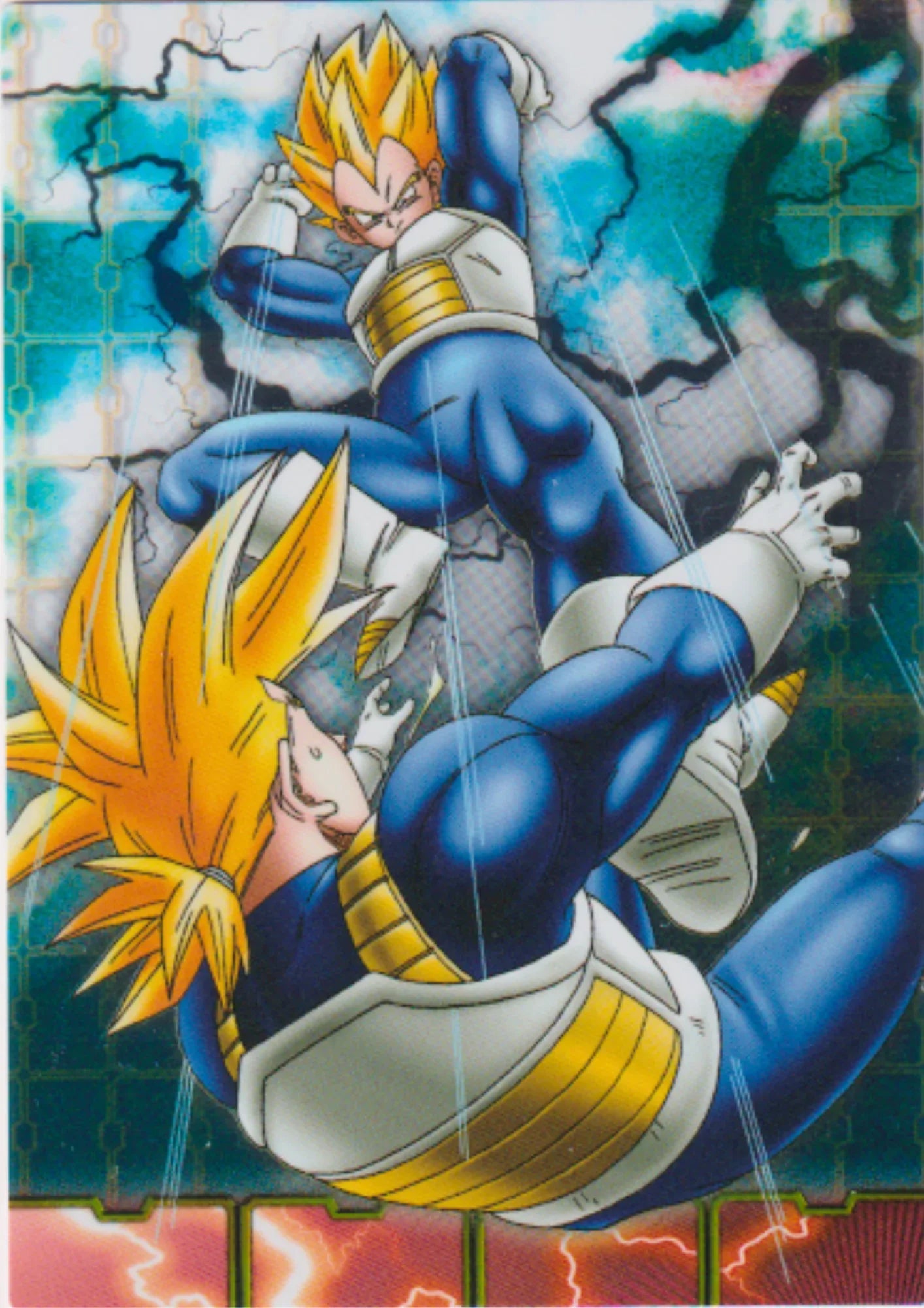 Vegeta VS Trunks SP No.44 (Foil) | Ensky Dragon Ball Card Collection - ChitoroShop