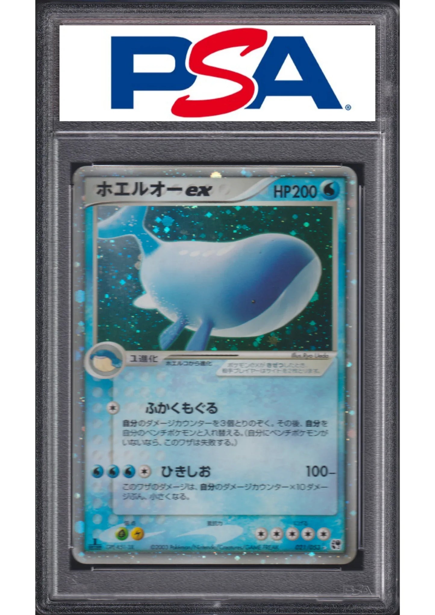Wailord ex 021/053 | Miracle of the Desert | PSA - ChitoroShop