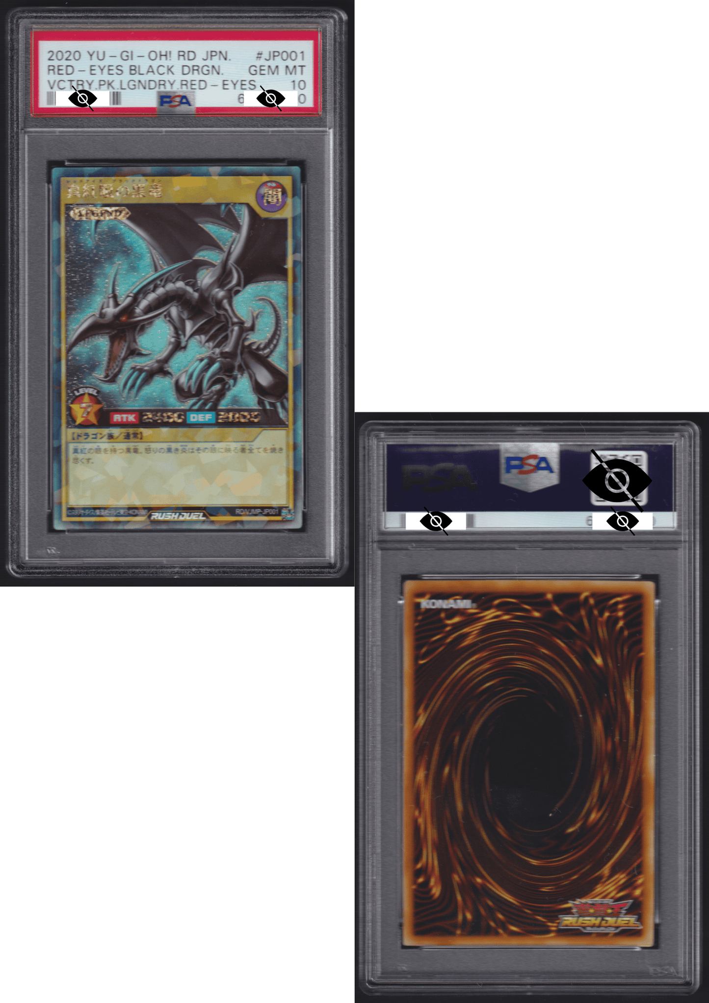 Red Eyes Black Dragon RD/VJMP-JP001 | PSA
