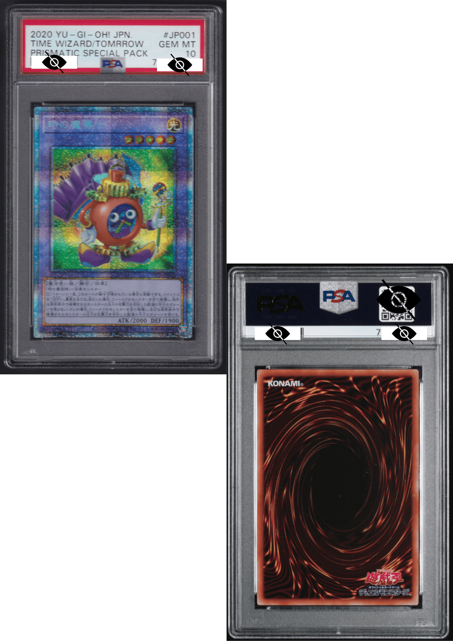 TIME WIZARD/TOMRROW VP20-JP001 | PRISMATIC SPECIAL PACK | PSA