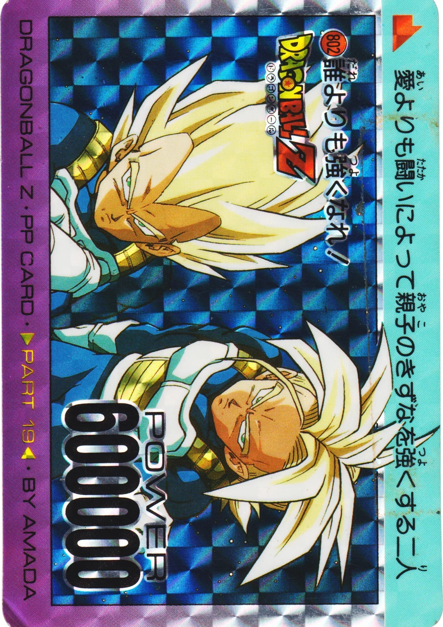 Vegeta & Trunks No.802 | Amada PP Card - ChitoroShop