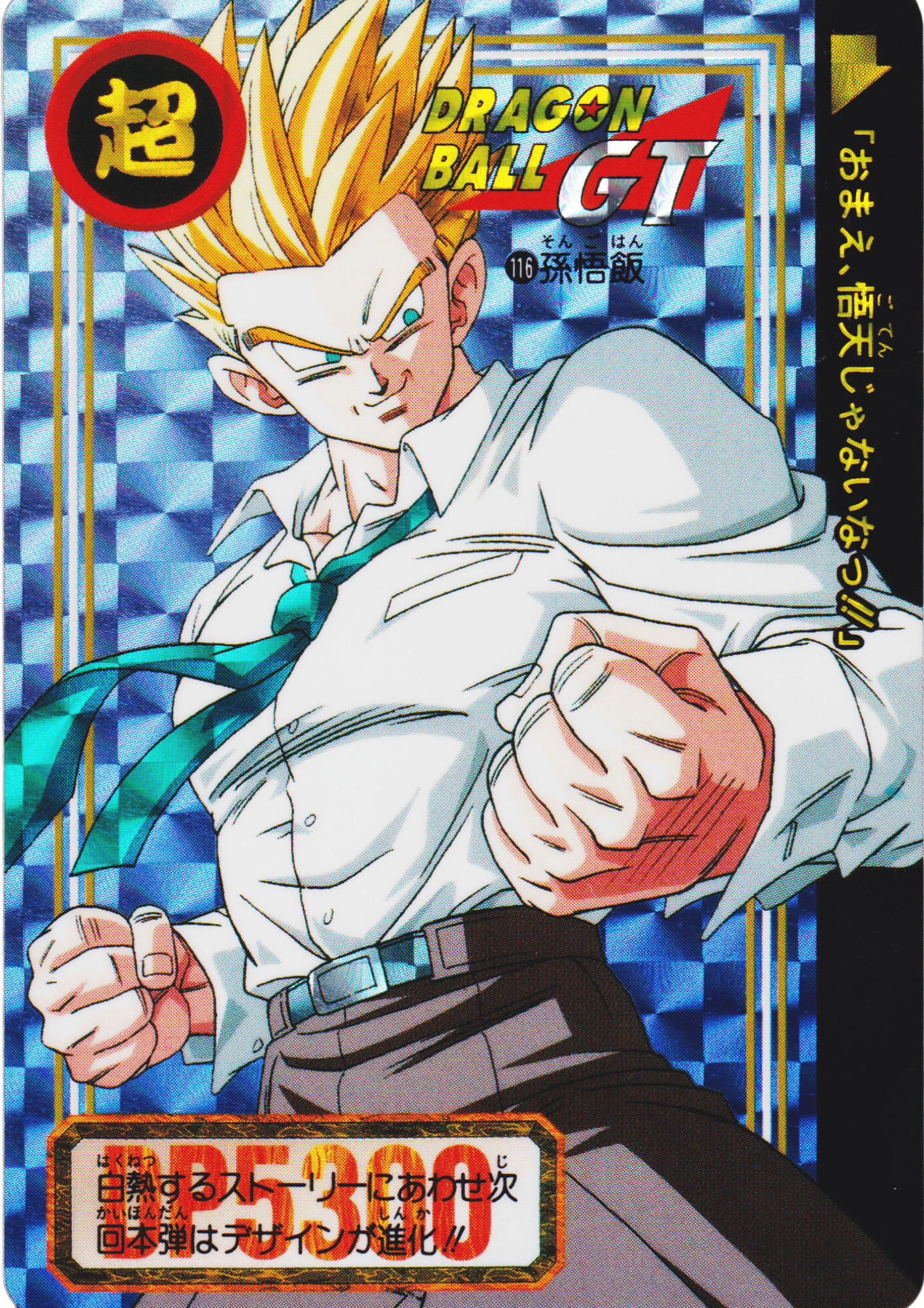 Son Gohan No.116 | Carddass Hondan