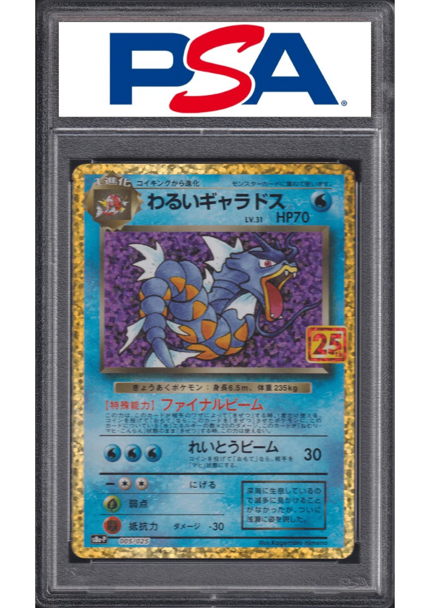 Dark Gyarados 005/025 | 25th s8a-p | PSA - ChitoroShop