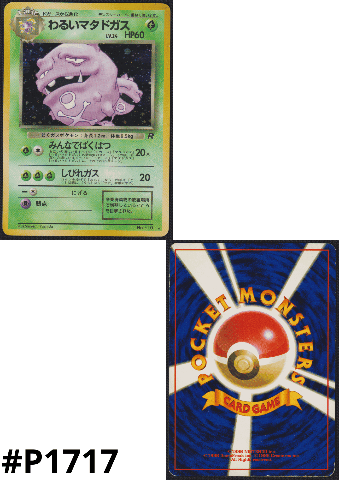 Dark Weezing No.110 | Rocket Gang ChitoroShop