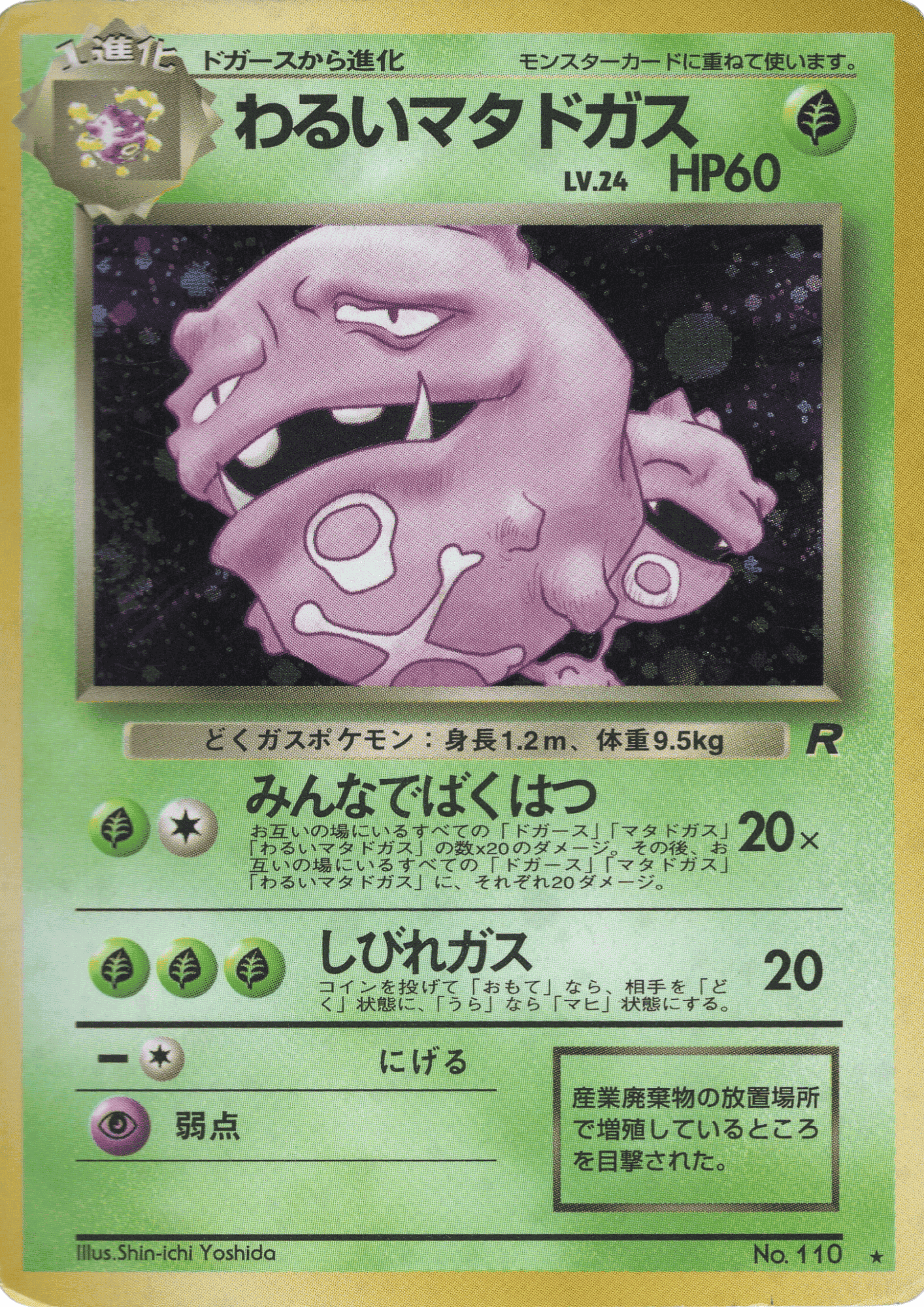 Dark Weezing No.110 | Rocket Gang ChitoroShop