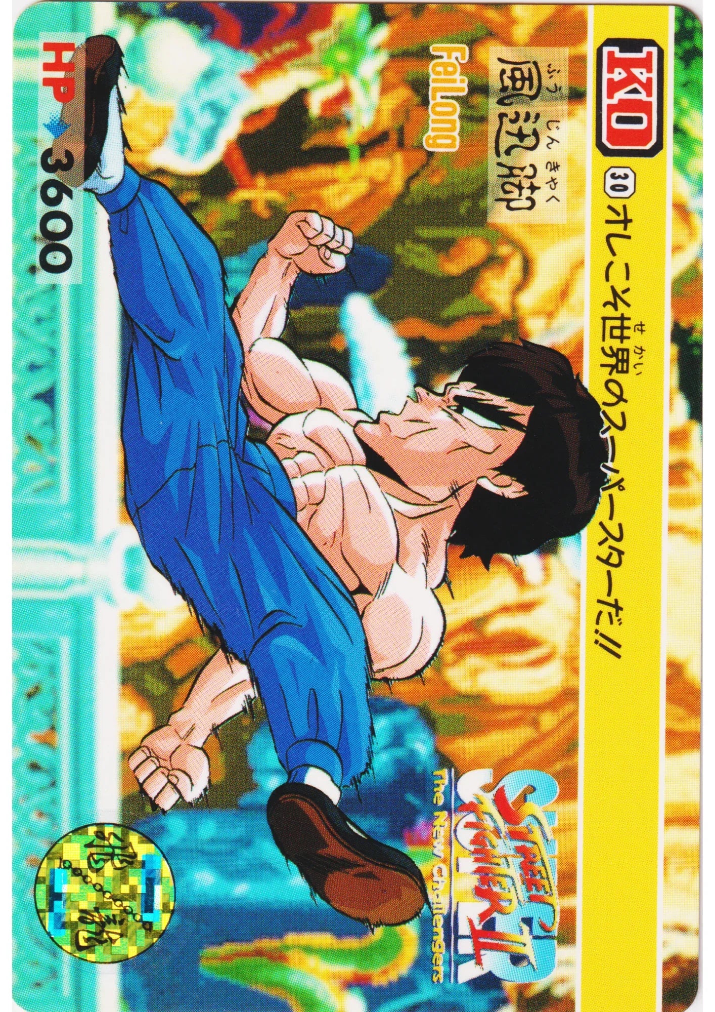 FeiLong 30 | Carddass Street Fighter II Super - ChitoroShop