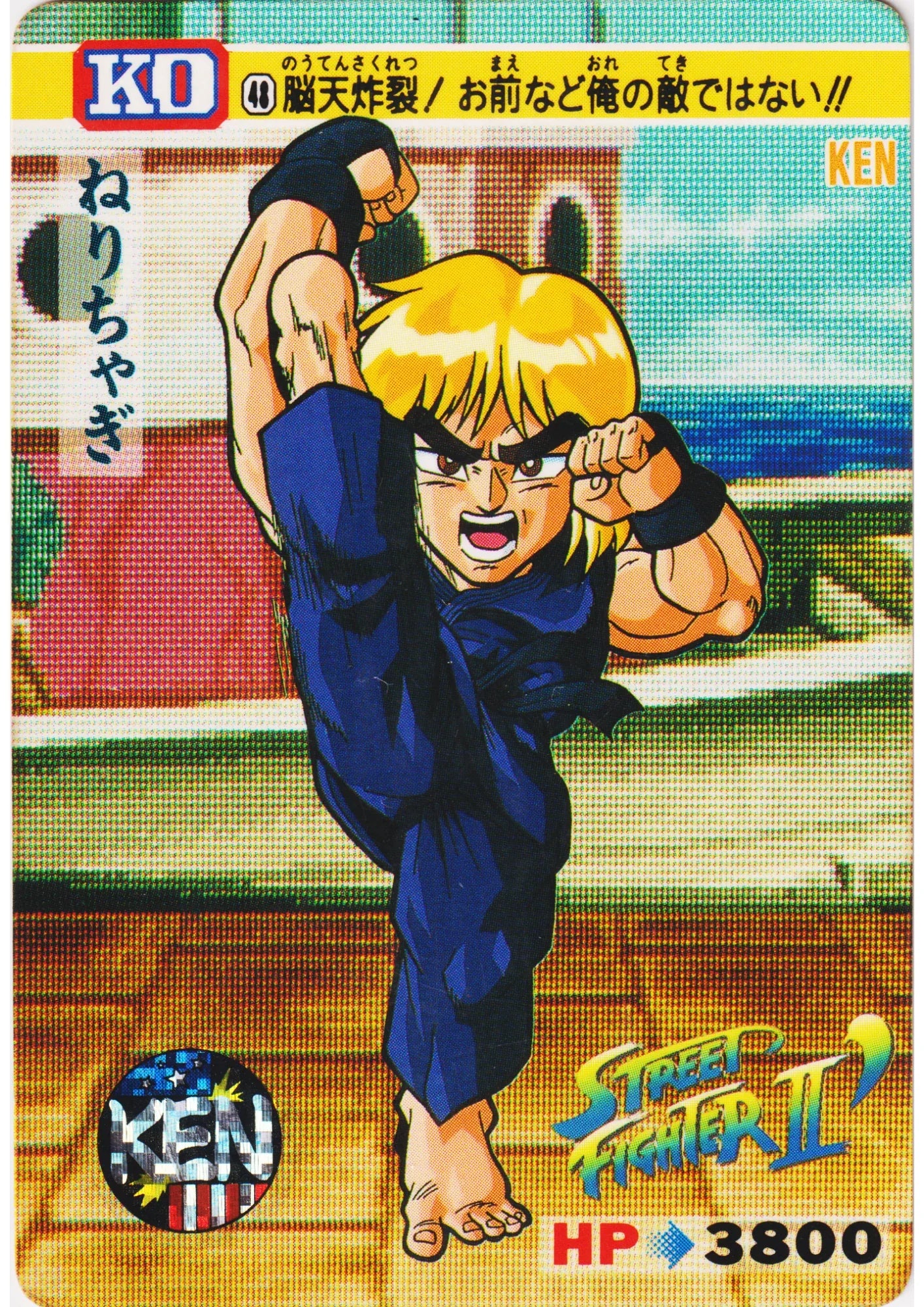 KEN 48 | Carddass Street Fighter II - ChitoroShop