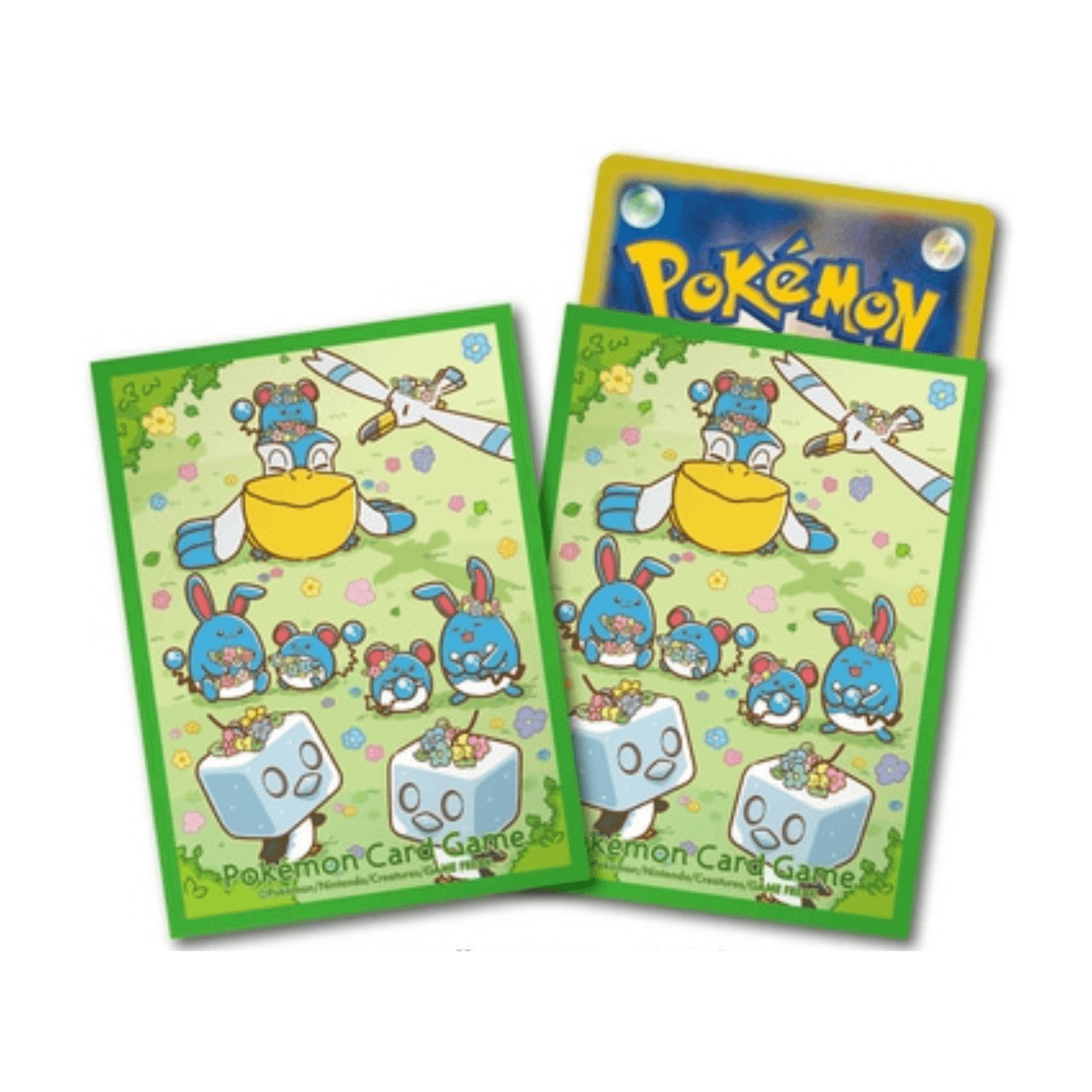 Card sleeves Pokémon | Pelipper & Marill