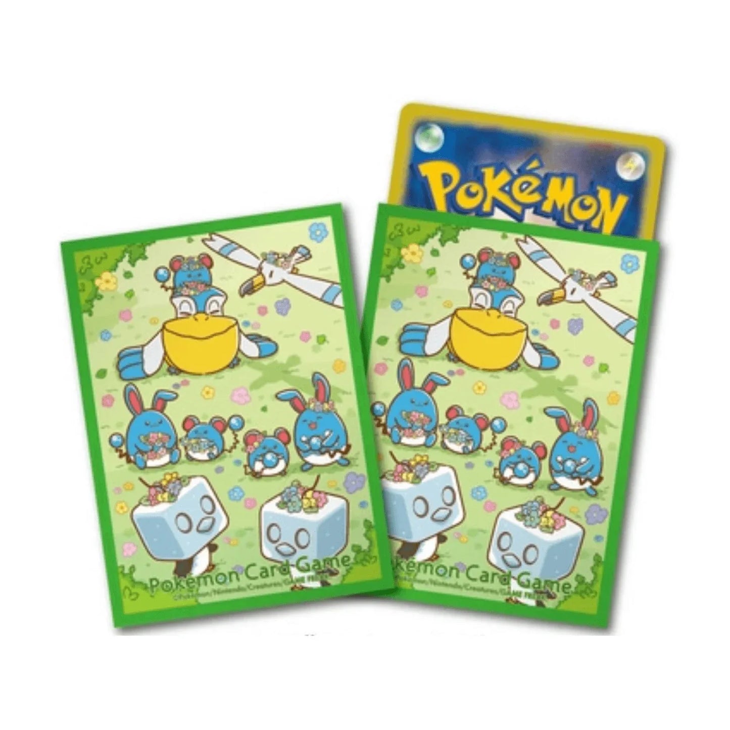 Card sleeves Pokémon | Pelipper & Marill - ChitoroShop