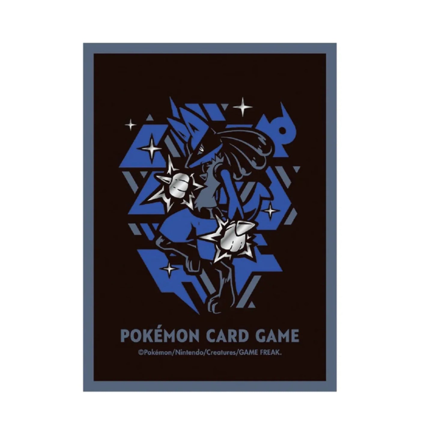 Card sleeves Pokémon | Coolxmetal Lucario - ChitoroShop