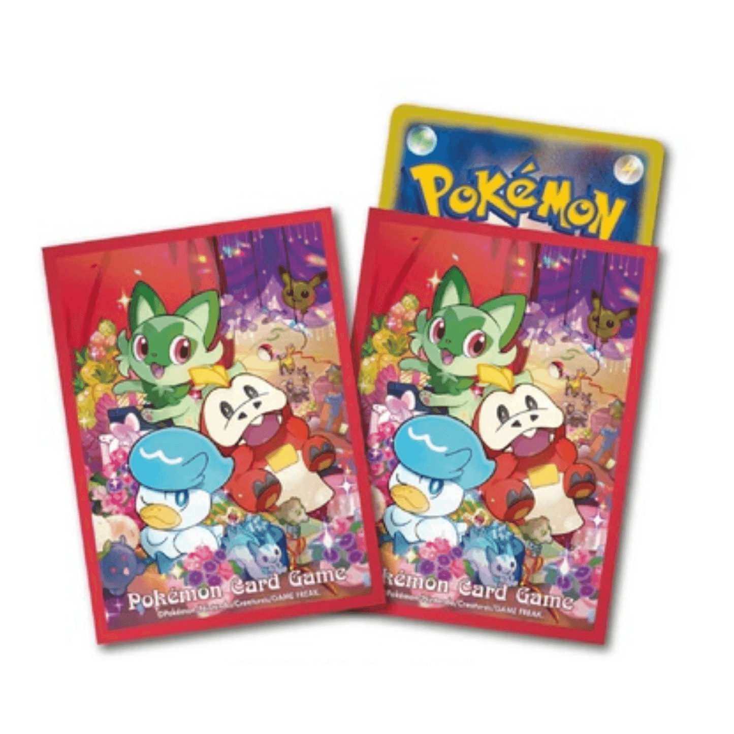 Card sleeves Pokémon | Sprigatito, Fuecoco & Quaxly
