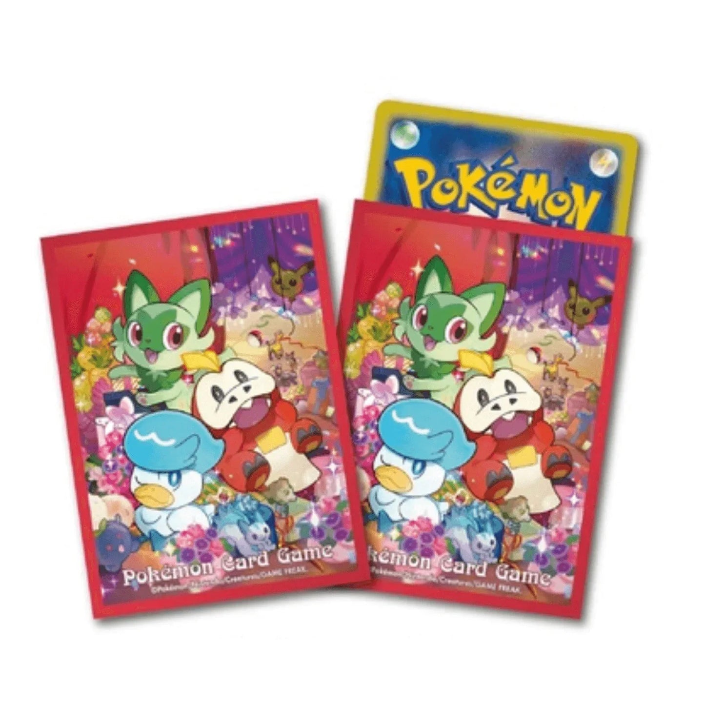Card sleeves Pokémon | Sprigatito, Fuecoco & Quaxly - ChitoroShop