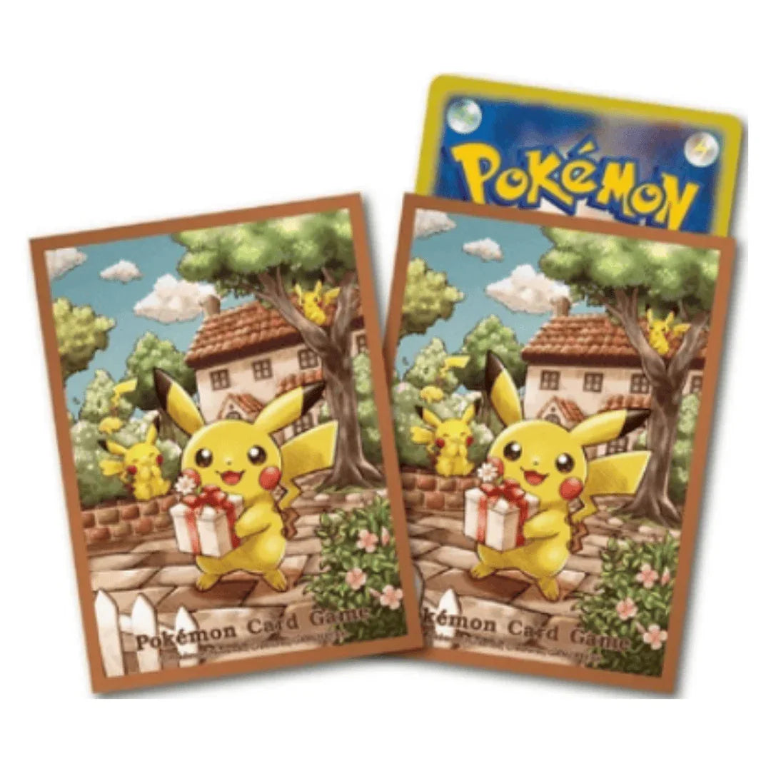 Card Sleeves Pokémon | Pikachu Gift - ChitoroShop