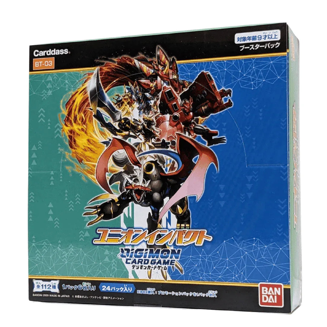 Booster box | Digimon Cardgame Union Impact | Carddass | BANDAI | ChitoroShop Booster box | Digimon Cardgame Union Impact | Carddass | BANDAI | ChitoroShop