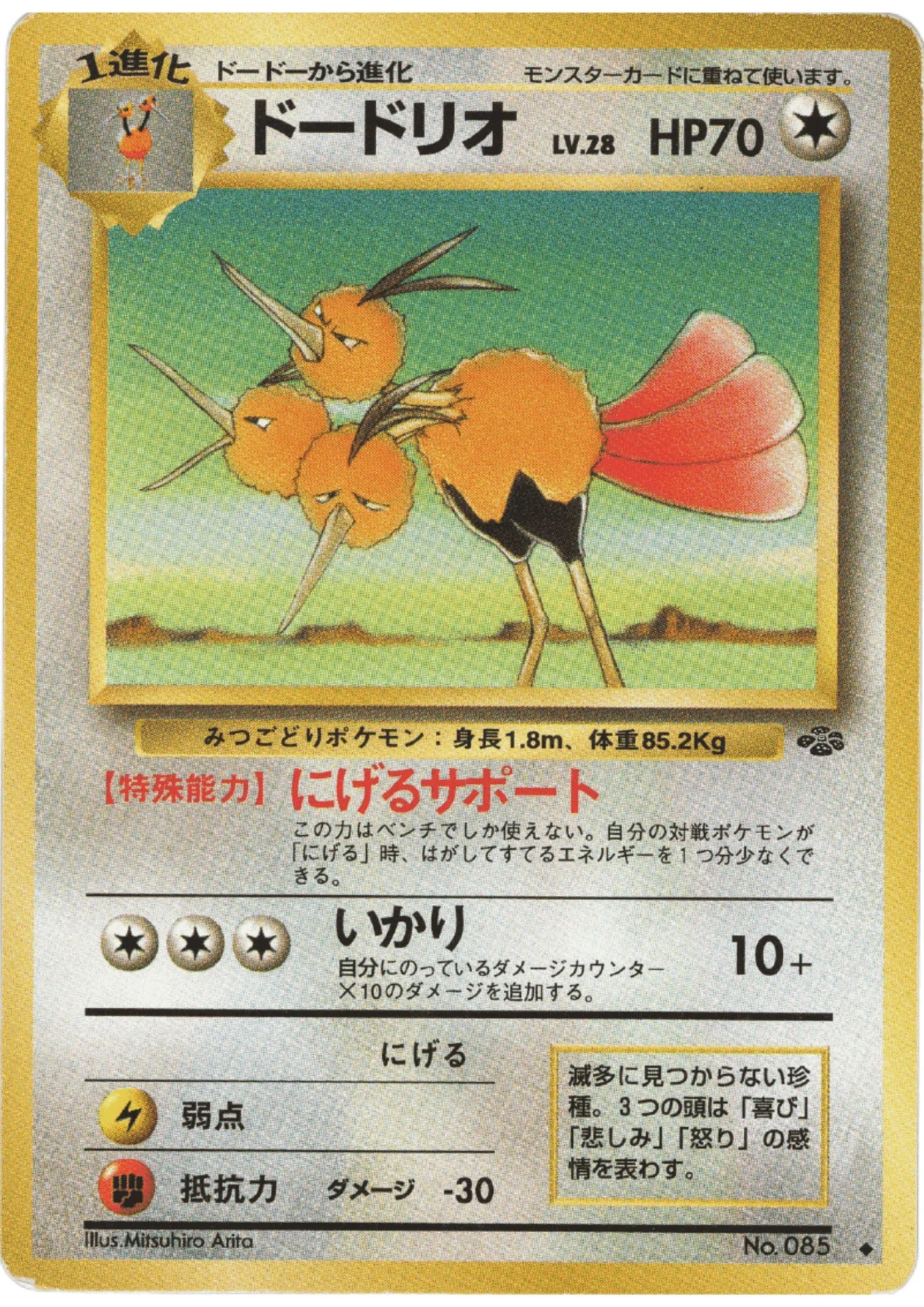 Dodrio No.085 | Jungle set - ChitoroShop