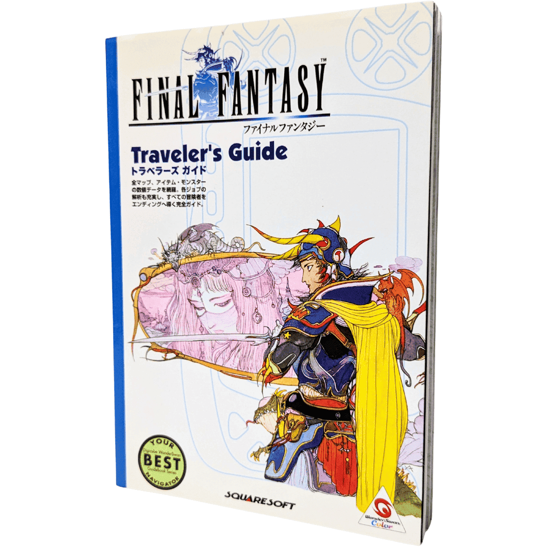 FINAL FANTASY Traveler's Guide | Strategy Guide book | Wonder Swan Color ChitoroShop