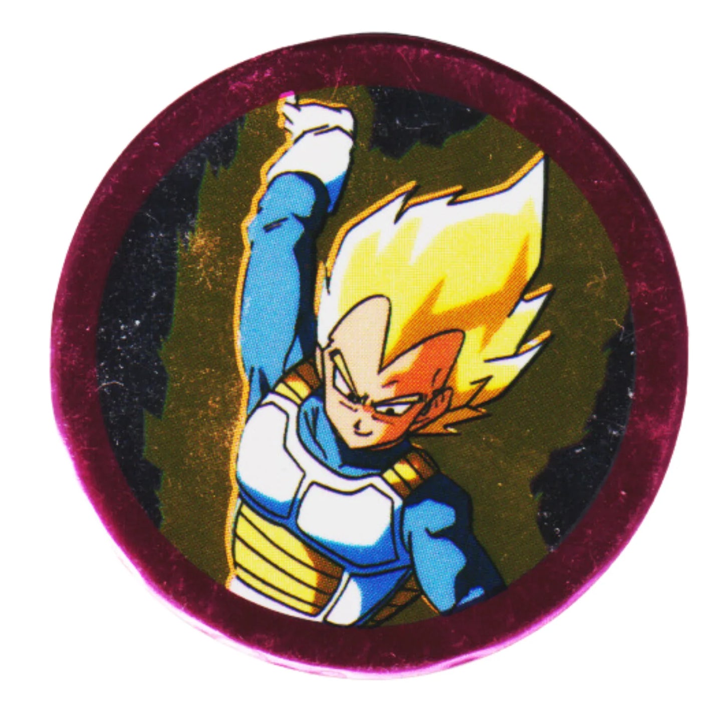 Vegeta 205 | Dragon Ball Mini MENKO Disc - ChitoroShop