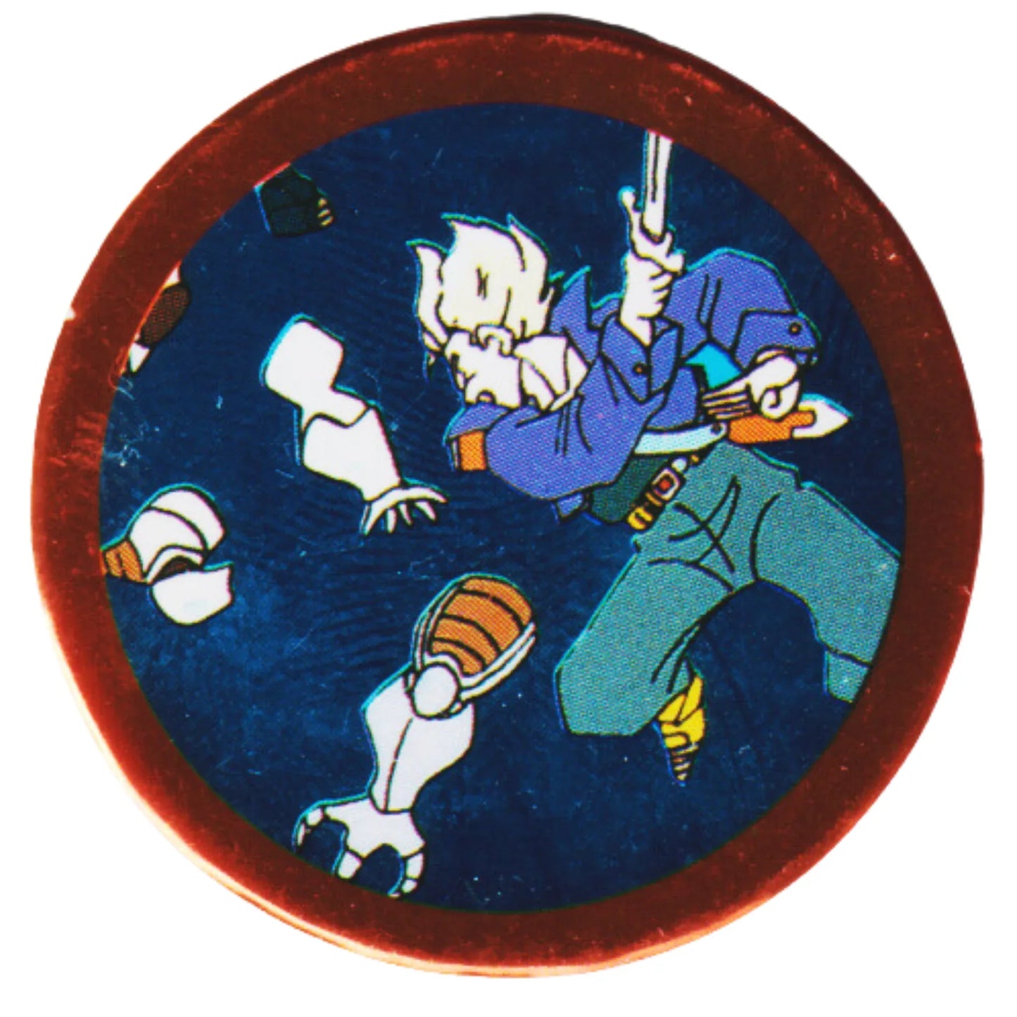 Trunks 203 | Dragon Ball Mini MENKO Disc - ChitoroShop