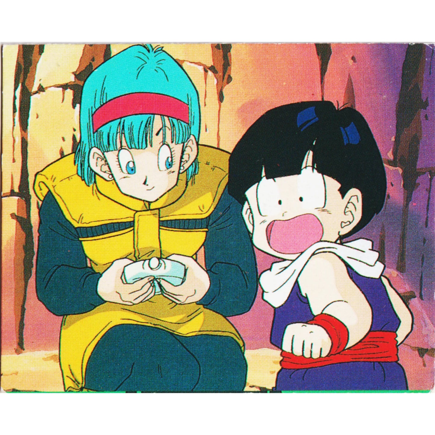 Bulma & Gohan 158 | Amada Mini Card - ChitoroShop
