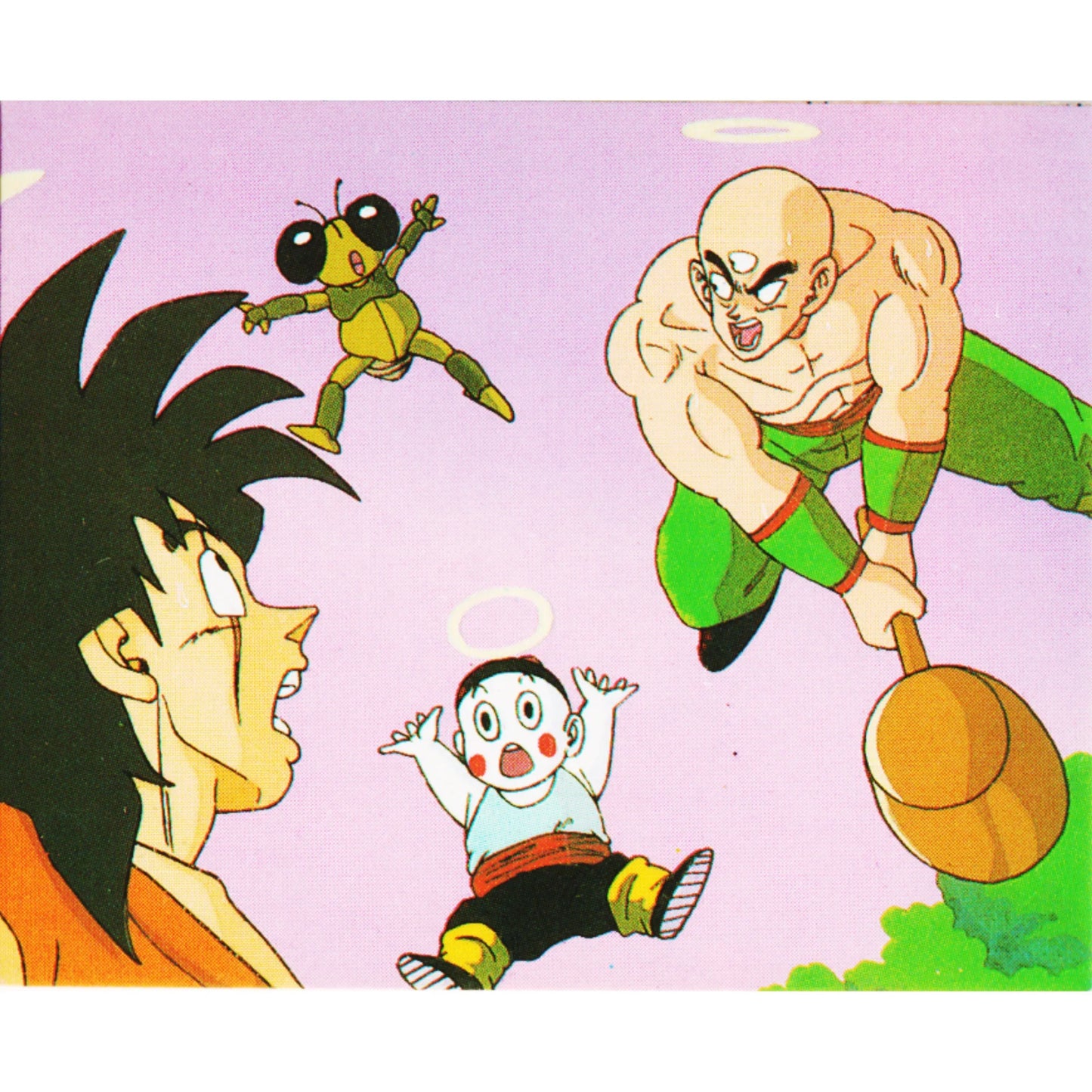 Ten Shin Han & Chiaotzu & Yamcha 148 | Amada Mini Card - ChitoroShop