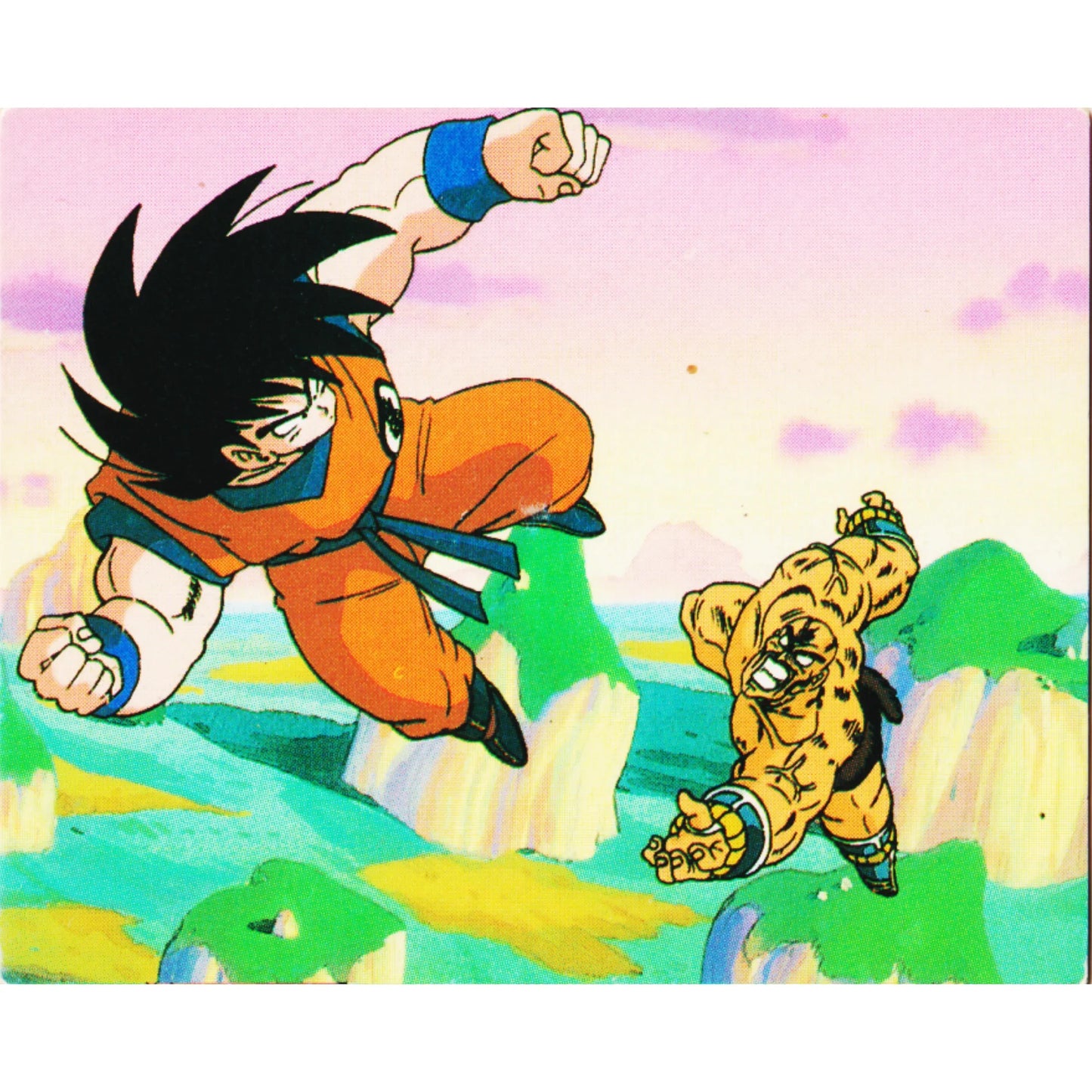Goku & Nappa 73 | Amada Mini Card - ChitoroShop