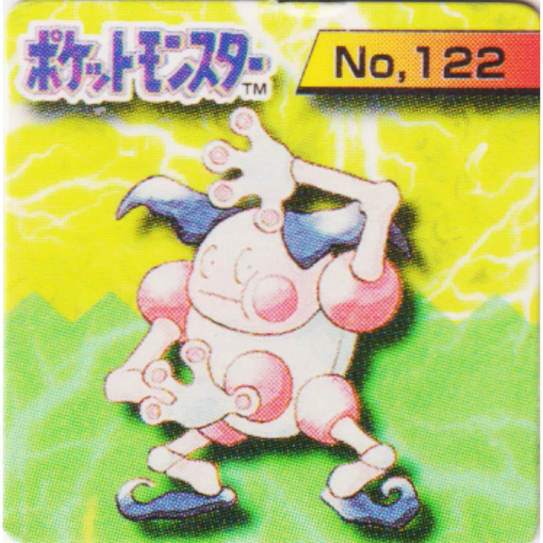 Mr. Mime No.122 | Pokémon GB Pocket Card (Mini Card) - ChitoroShop