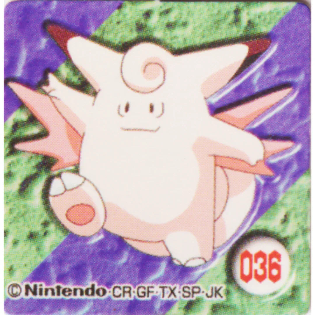 Clefable No.036 | Pokémon GB Pocket Card (Mini Card) - ChitoroShop