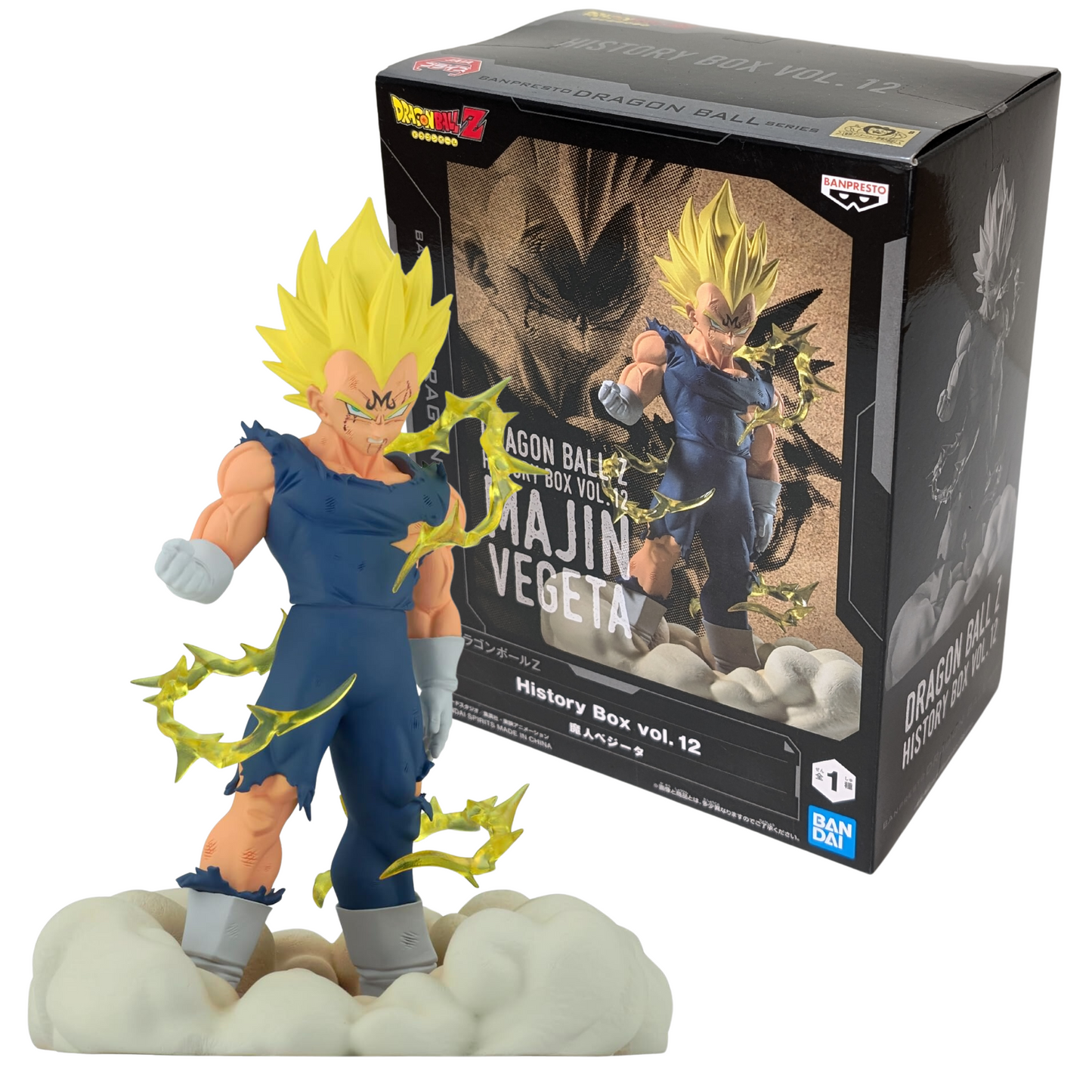 Figurine Dragon Ball Z | Majin vegeta - History Box Vol.12