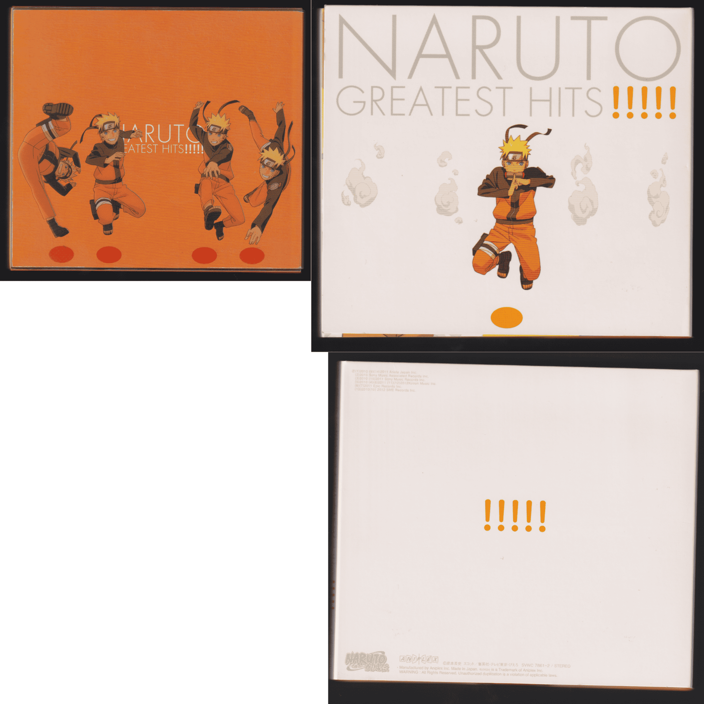Naruto Gratest Hits !!!!! - Soundtrack CD
