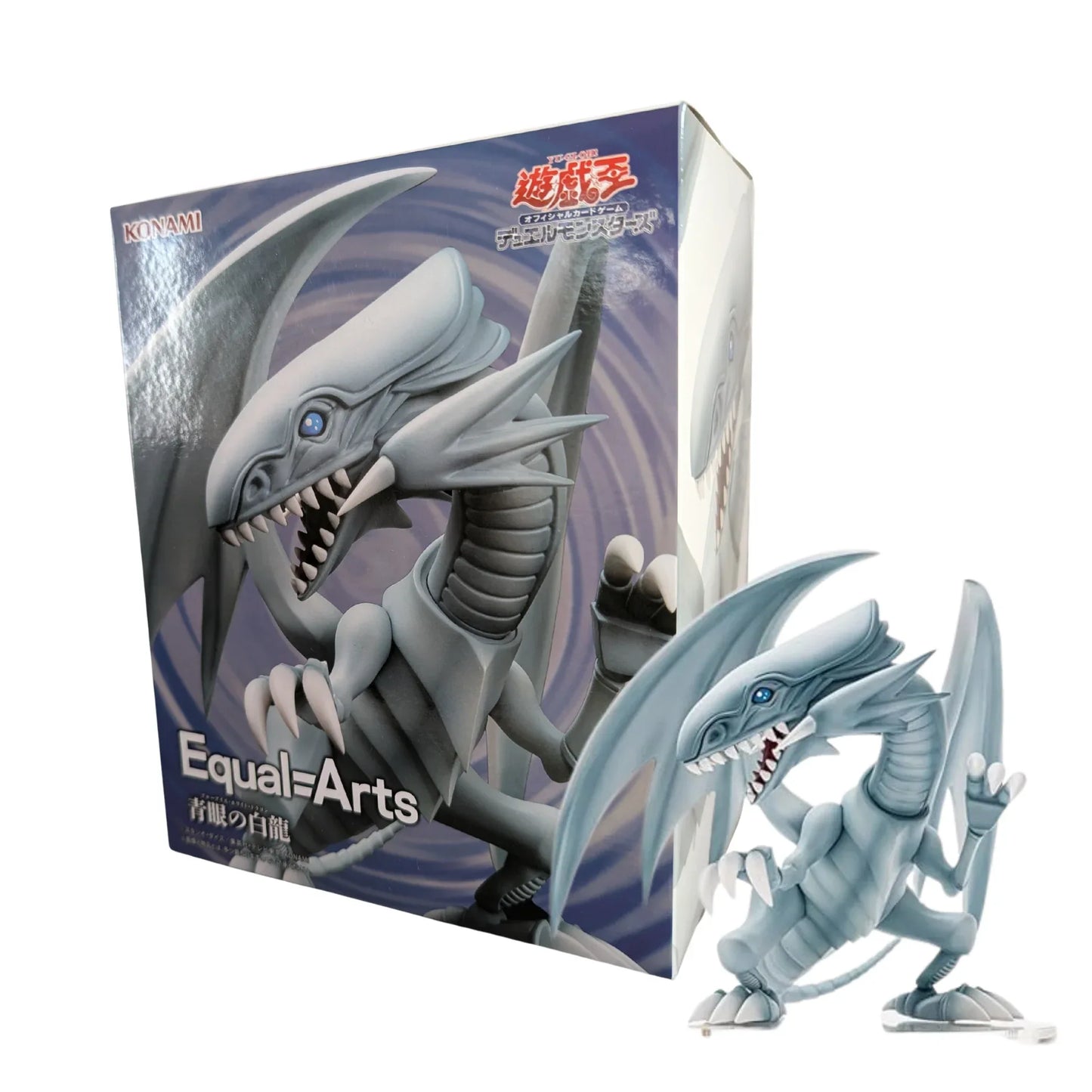 Figurine Yu-Gi-Oh - Blue Eyes White Dragon Equal=Arts - ChitoroShop
