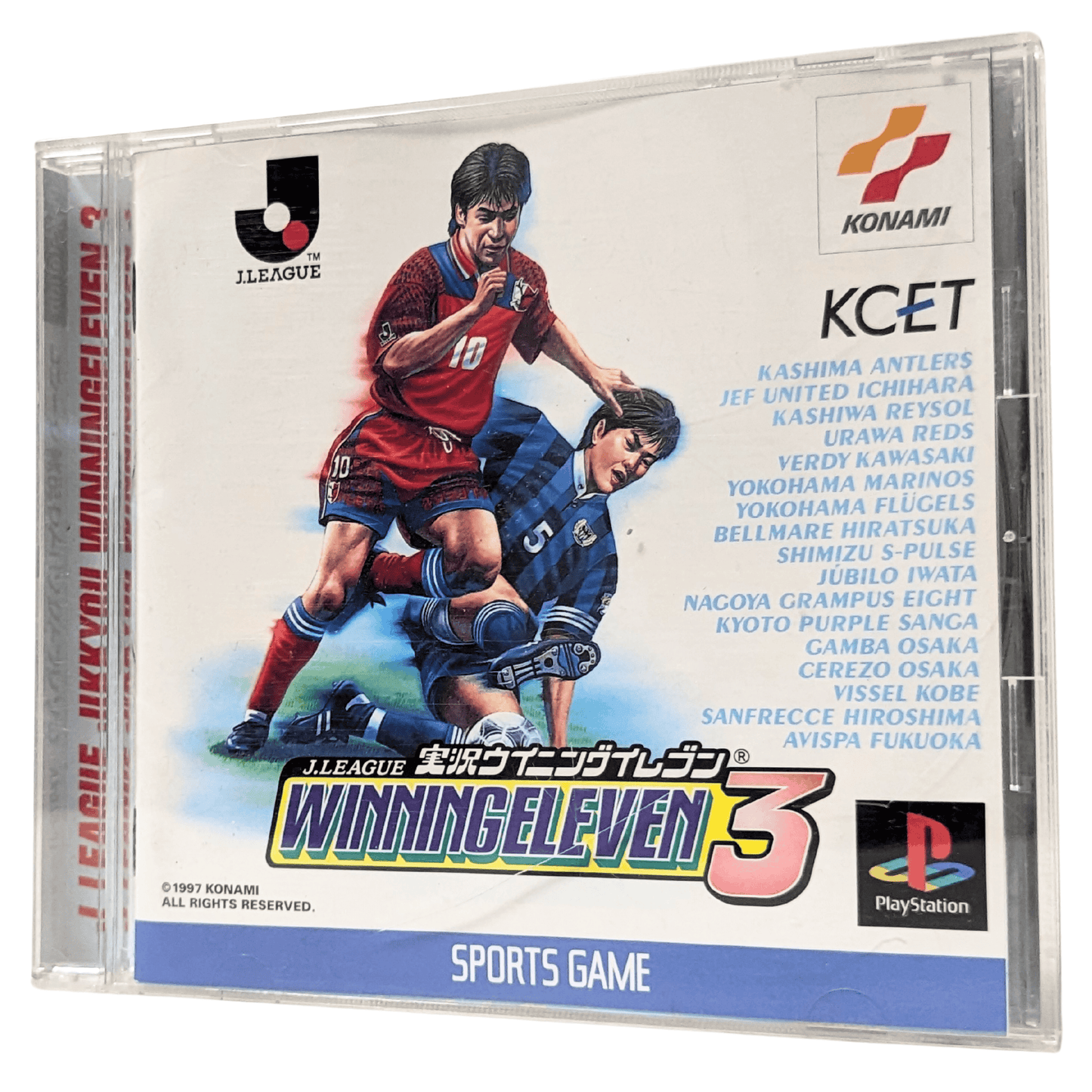 Winning Eleven 3 | PlayStation 1 | Japonais