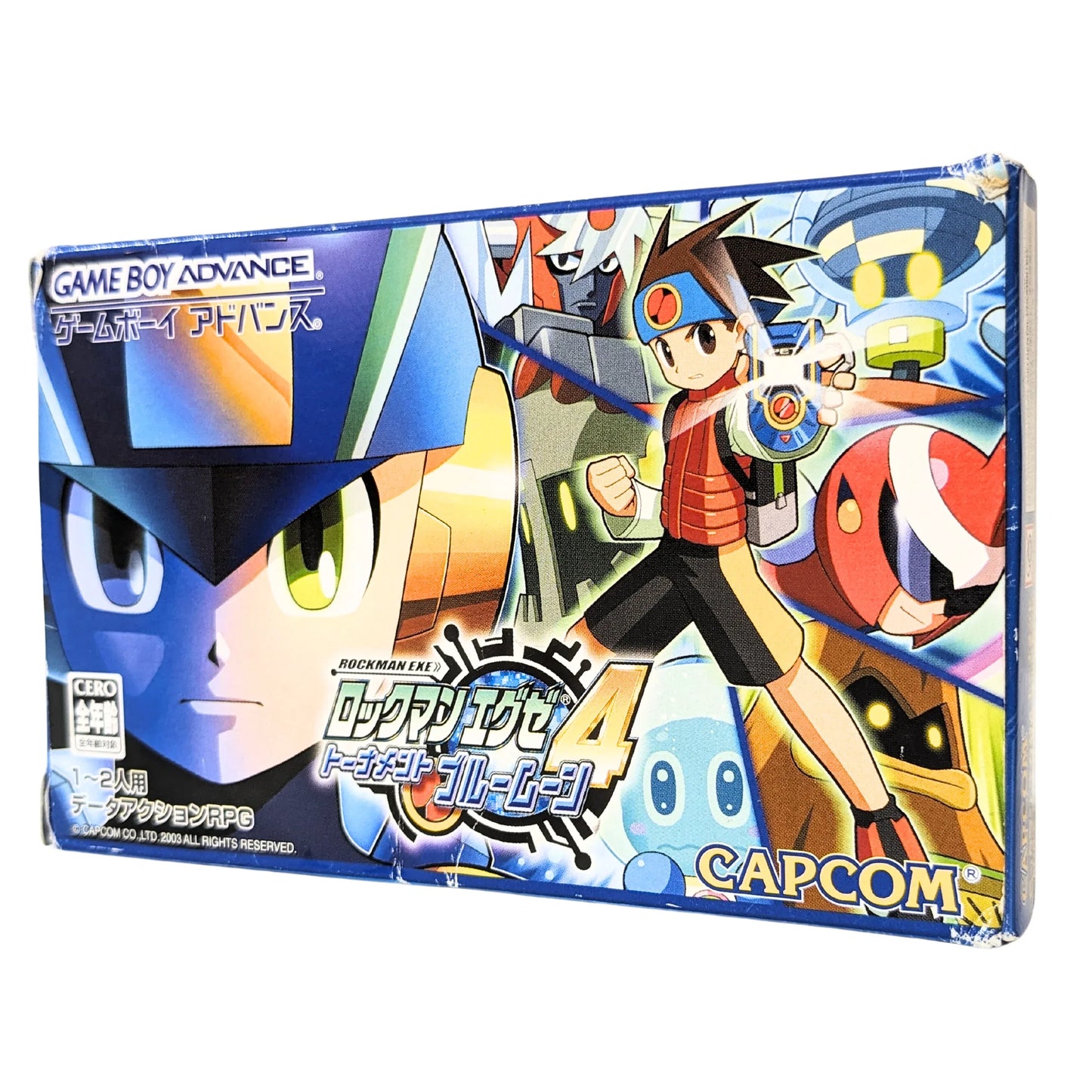 Rockman EXE 4 (Mega Man) : Tournament Blue Moon | Game Boy Advance - ChitoroShop