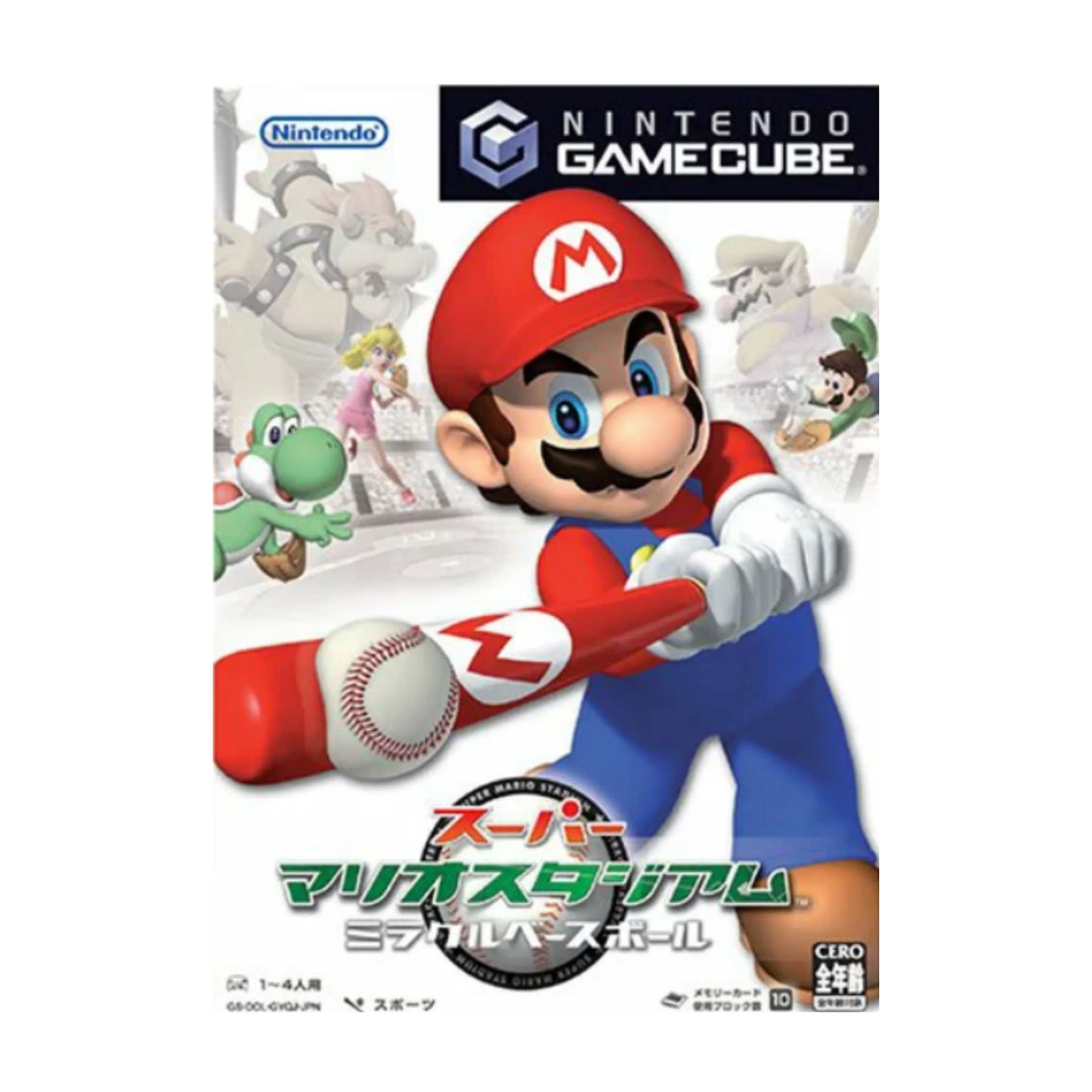 Super Mario Stadium Miracle Baseball | Nintendo | Game Cube - ChitoroShop