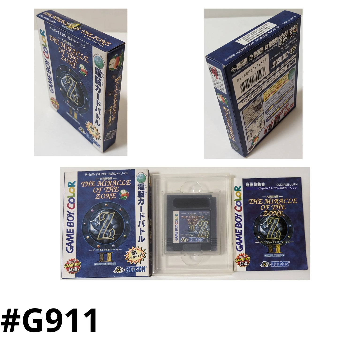 THE MIRACLE OF THE ZONE | GameBoy Color - ChitoroShop