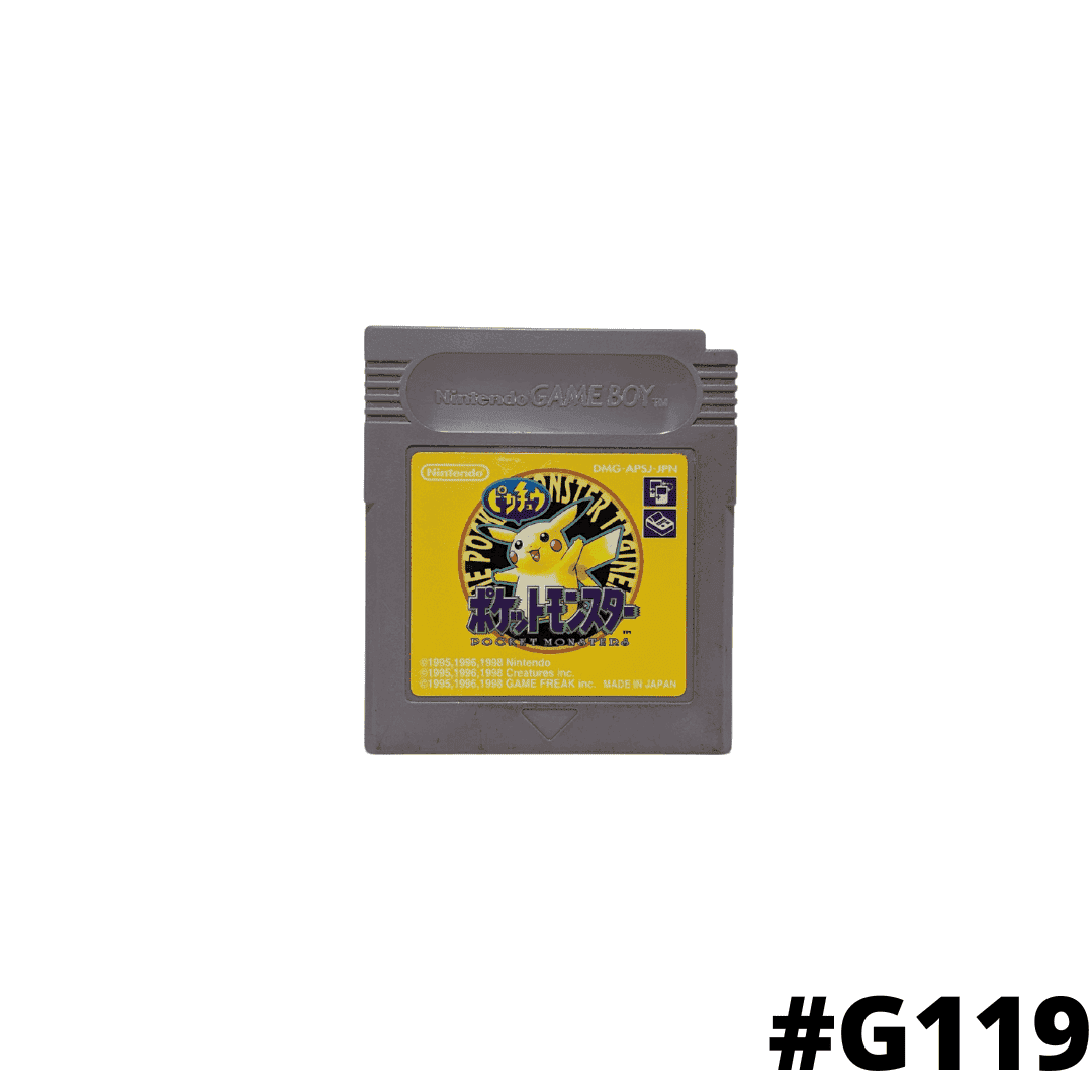 GameBoy | Pokemon Jaune | Japonais ChitoroShop