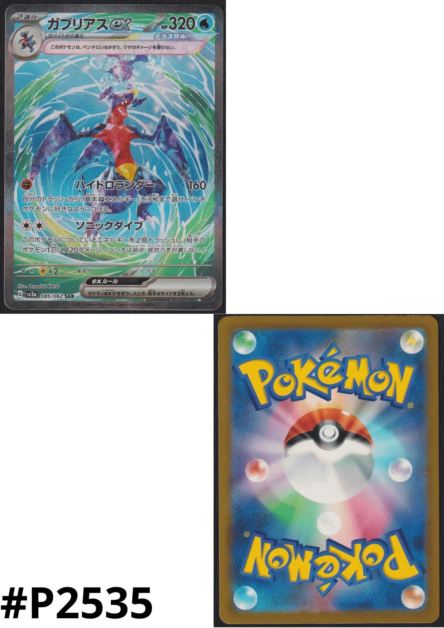 Garchomp ex 085/062 SAR | Raging Surf - ChitoroShop