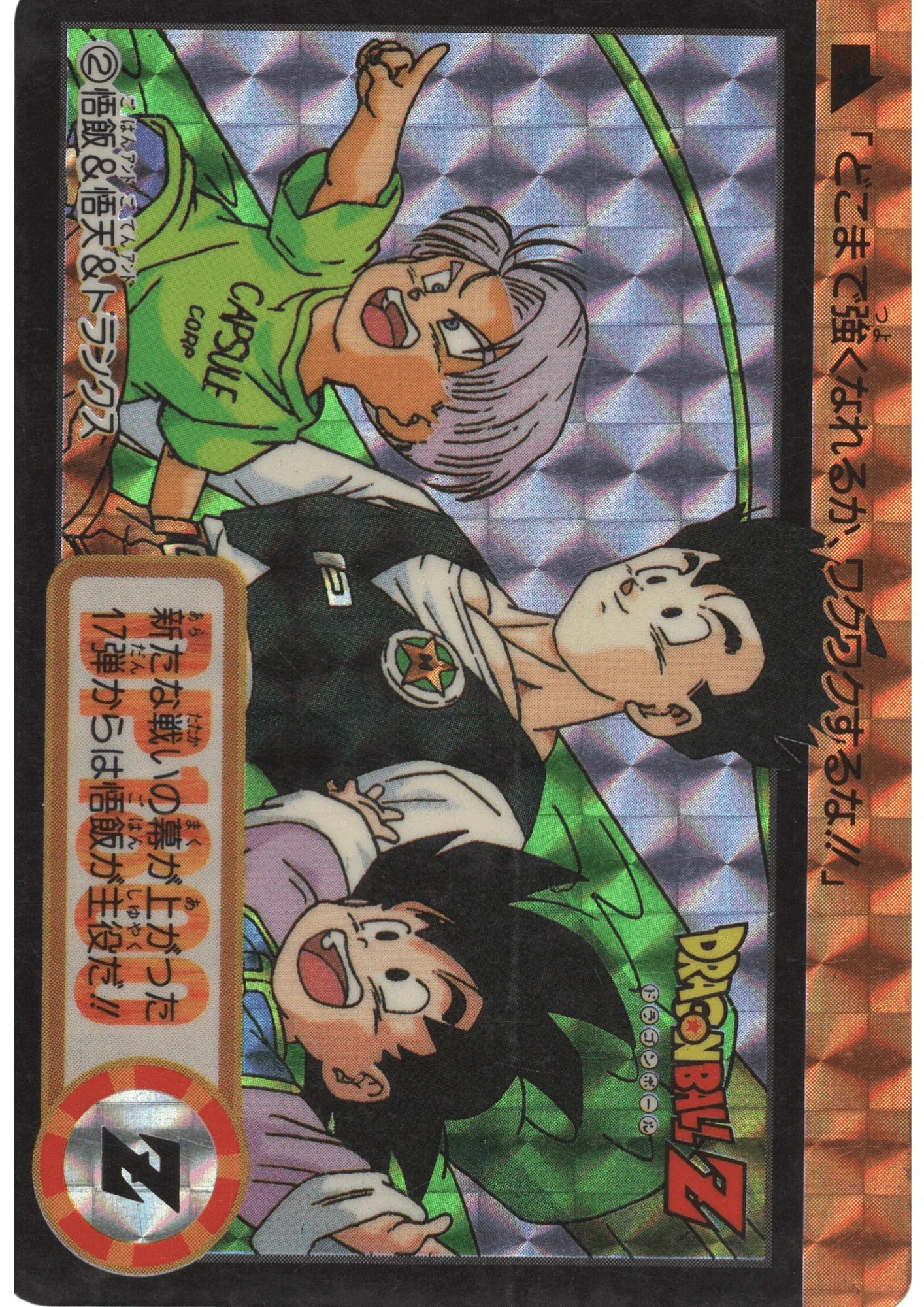 Gohan & Goten & Trunks No.2 | Carddass Hondan - ChitoroShop