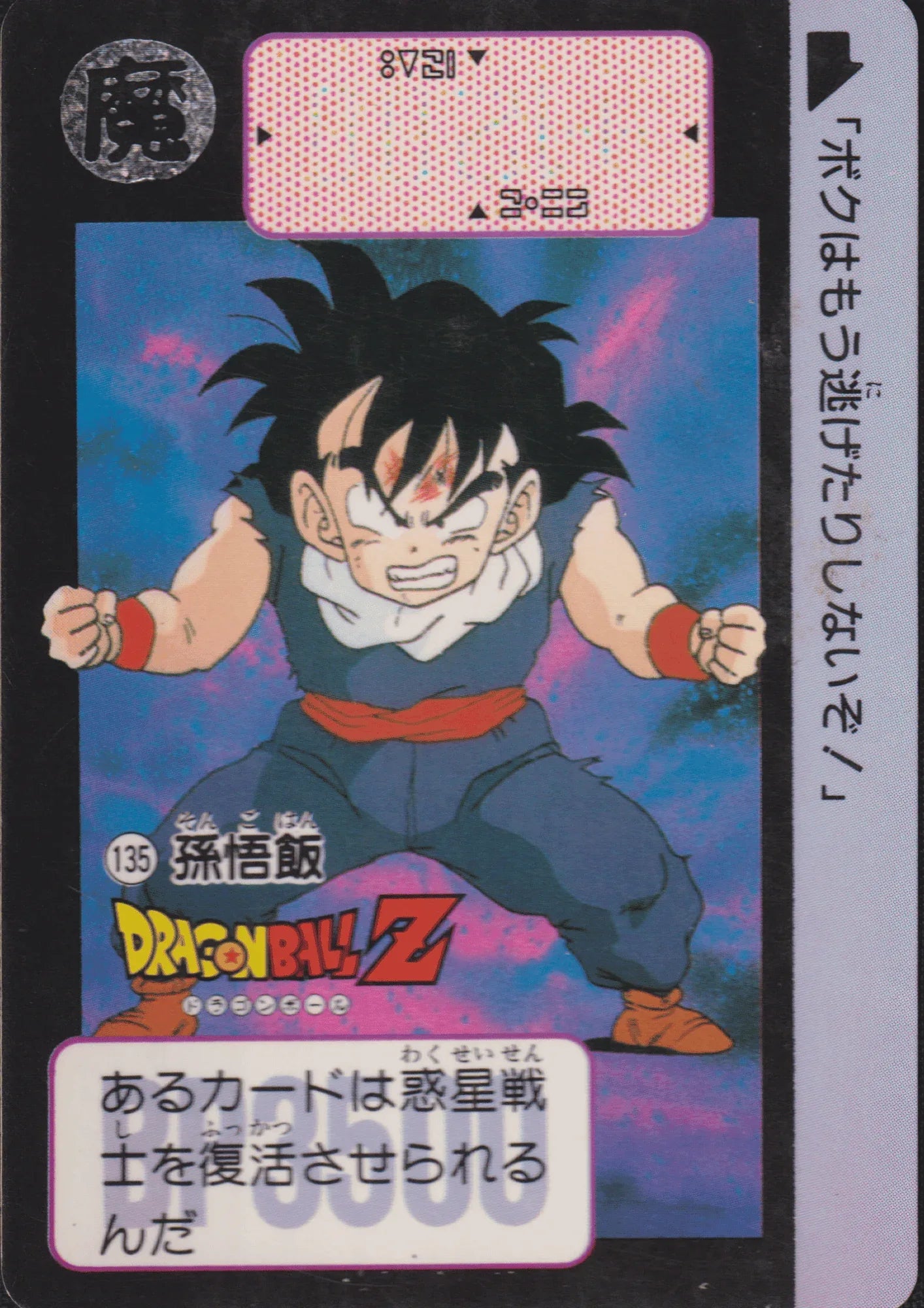 Gohan No.135 | Carddass Hondan - ChitoroShop